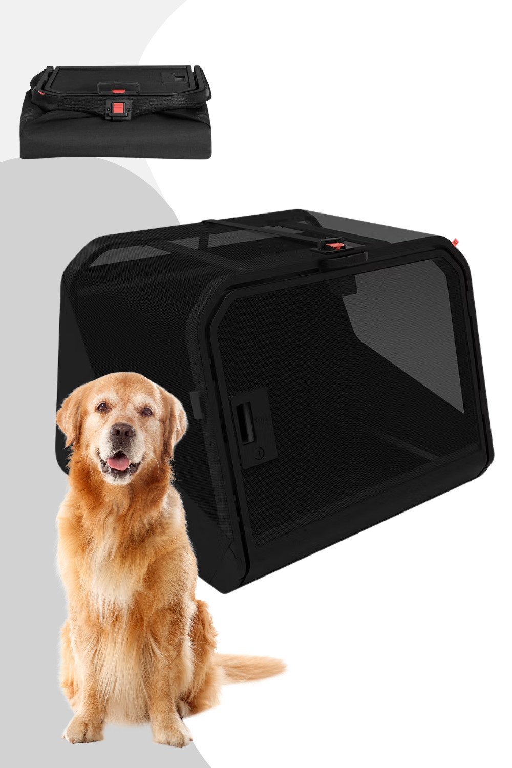 4pets Hunde-Transportbox 1ONE1 Origami Hundetransportbox / faltbare Hundebox