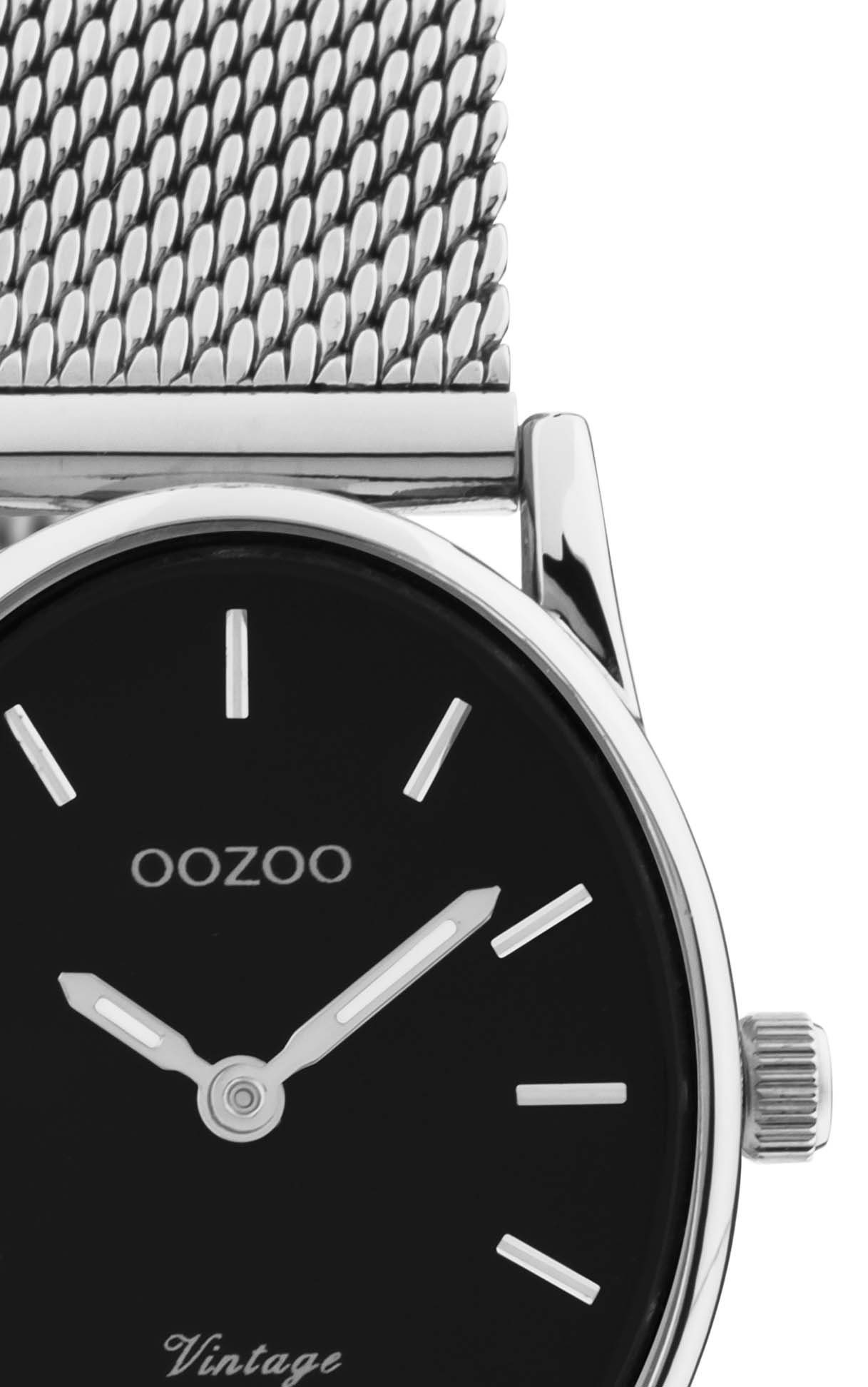 OOZOO Quarzuhr C20257, Armbanduhr, Damenuhr, Edelstahlarmband