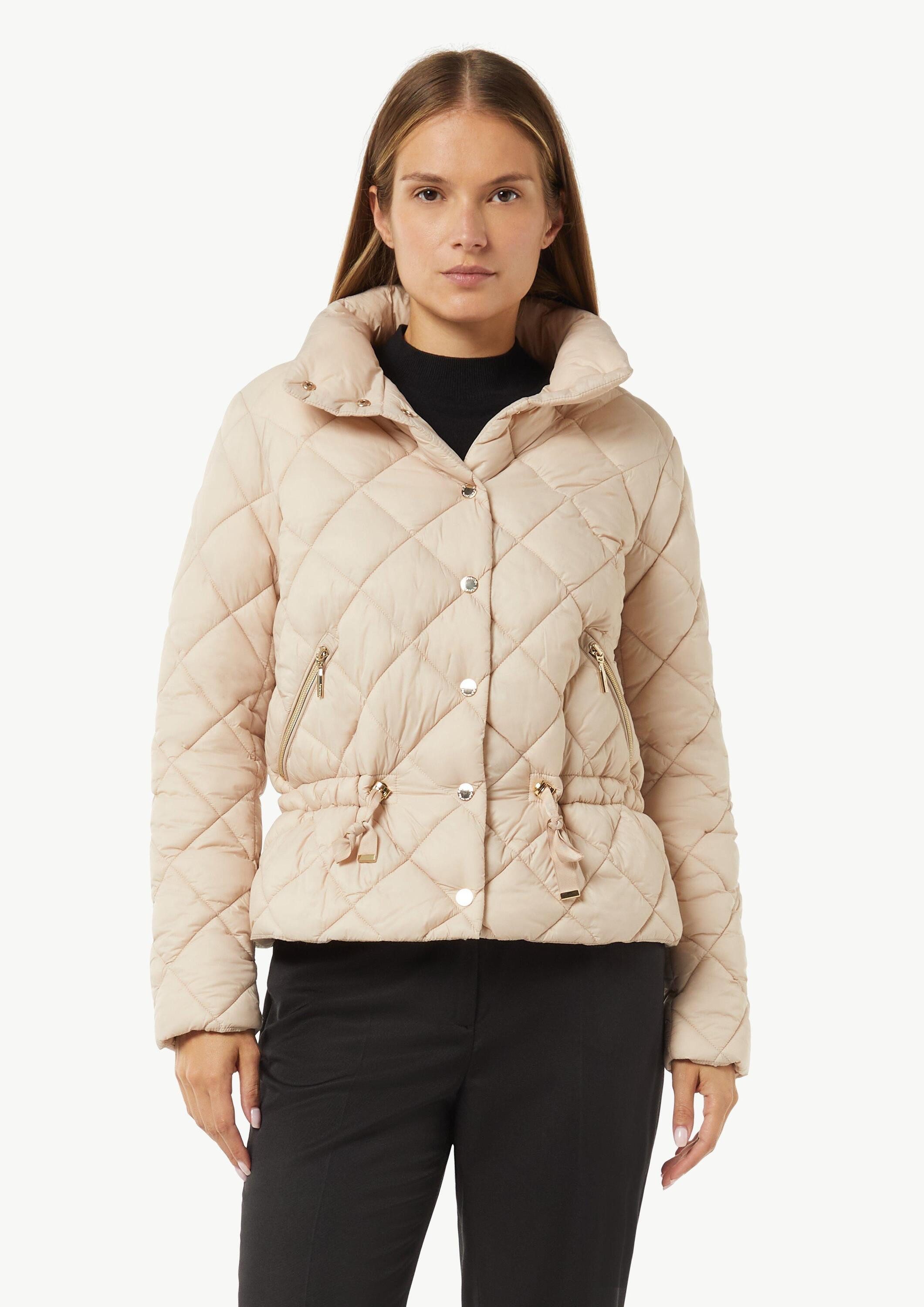 comma Funktionsjacke Outdoor-Jacke Steppjacke mit Taillendetail