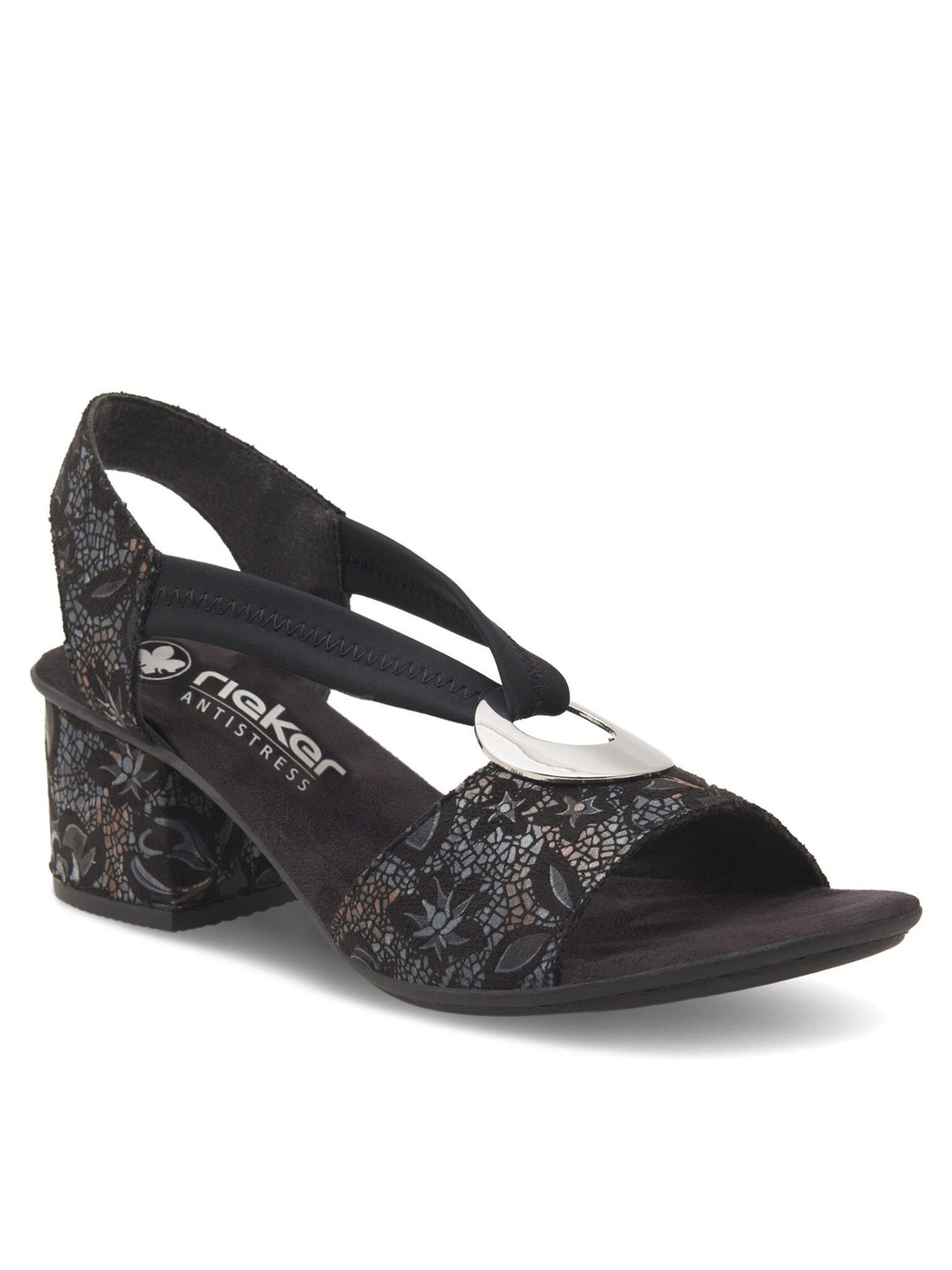 Rieker Sandalen 64683-91 Schwarz Sandale günstig online kaufen