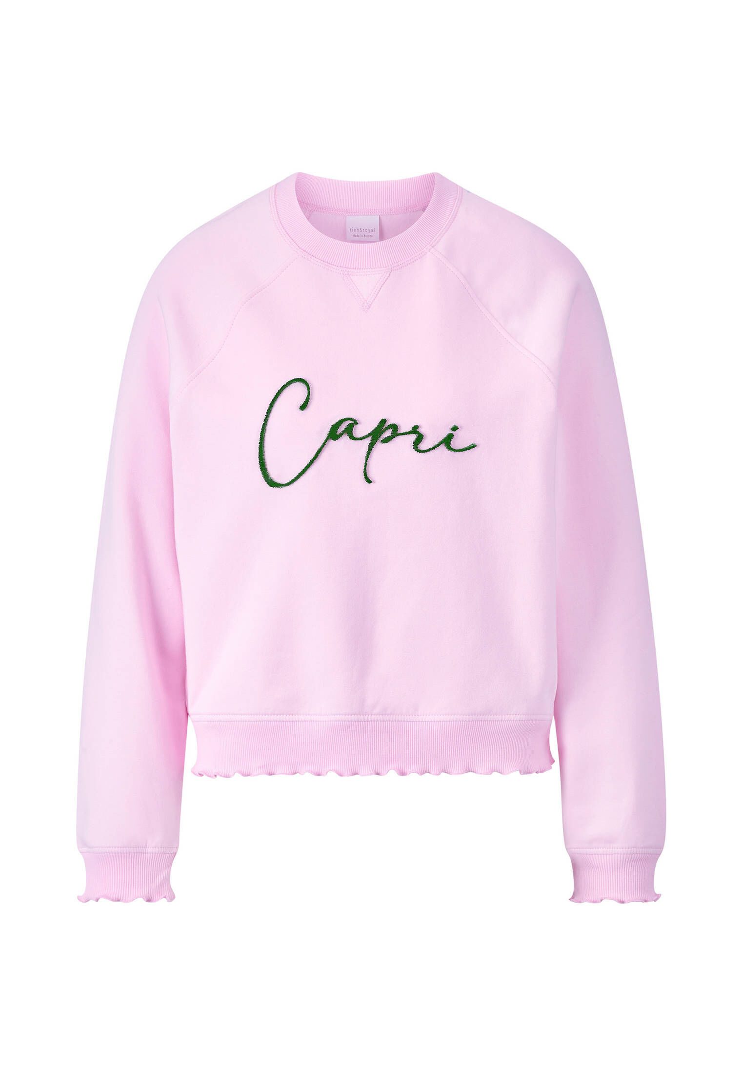 Sweatshirt Damen Sweatshirt mit Schriftzug