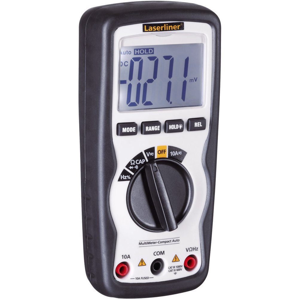 LASERLINER Тестер напряжения Laserliner Hand-Multimeter digital CAT IV 600 V Anzeige (Counts): 4, (083.034A)