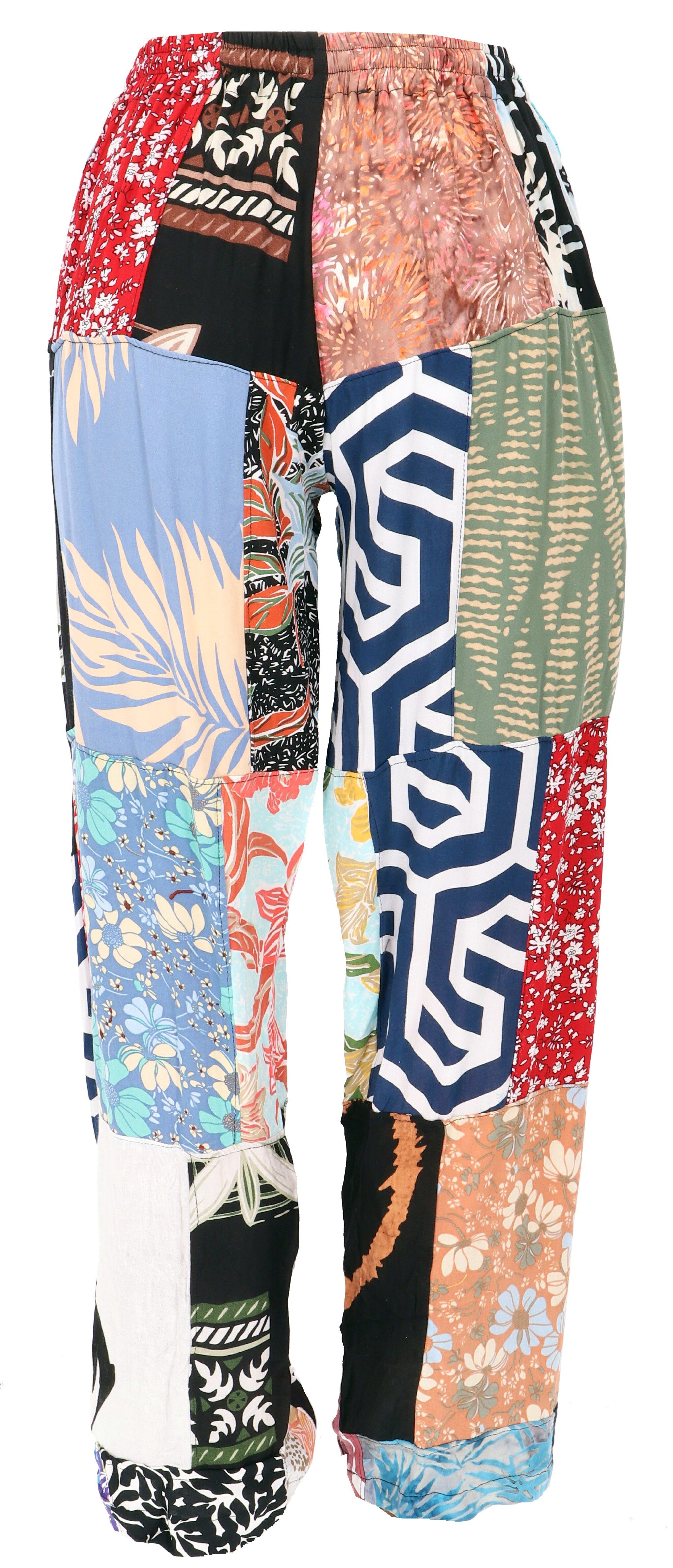 Guru-Shop Relaxhose Unikat upcyceling Patchwork Hose günstig online kaufen