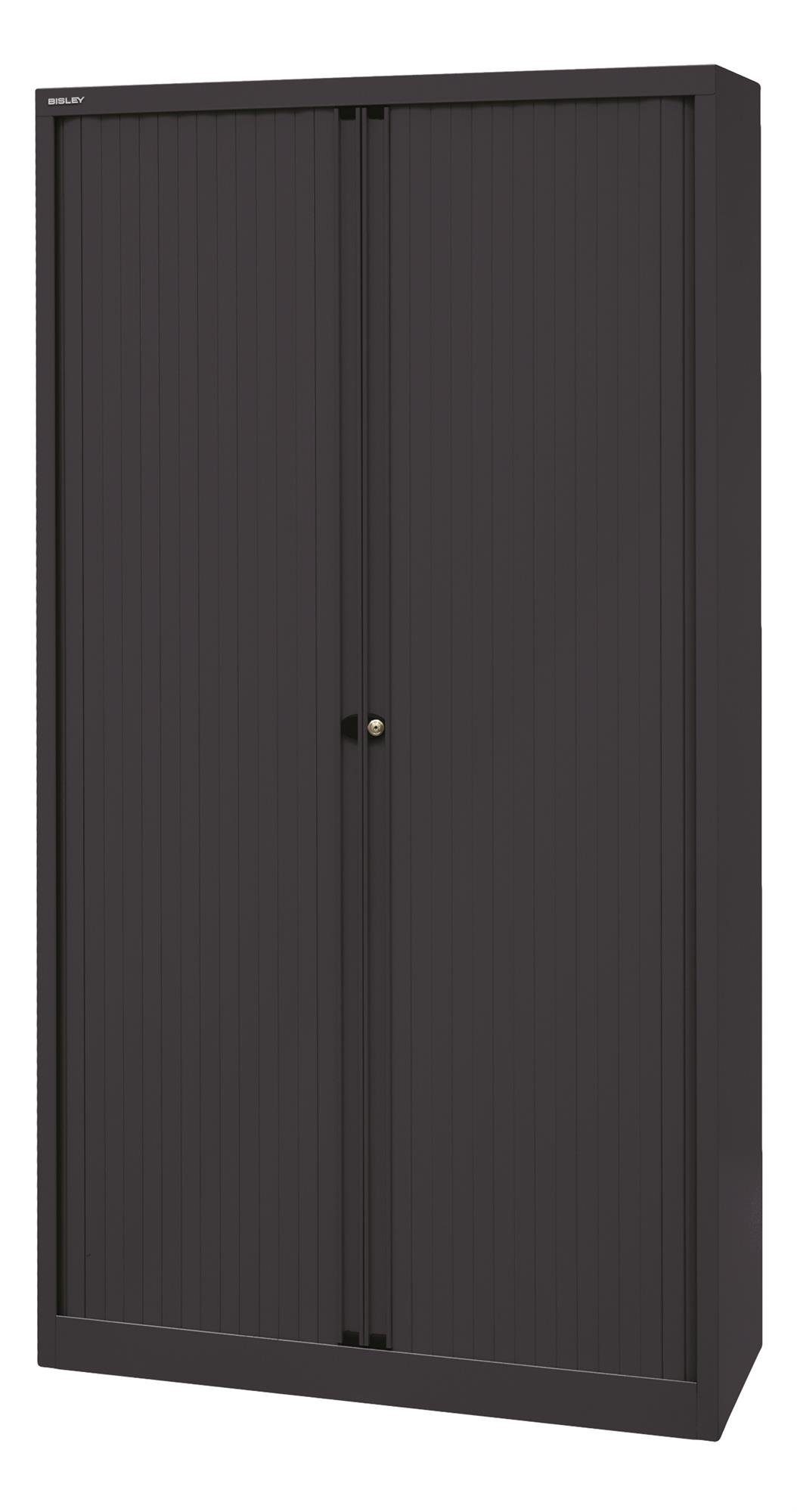 Bisley Korpus Rollladenschrank schwarz Rollladen 5633 schwarz, EUROTAMBOUR