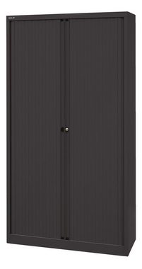 Bisley Rollladenschrank EUROTAMBOUR 5633 Rollladen schwarz, Korpus schwarz