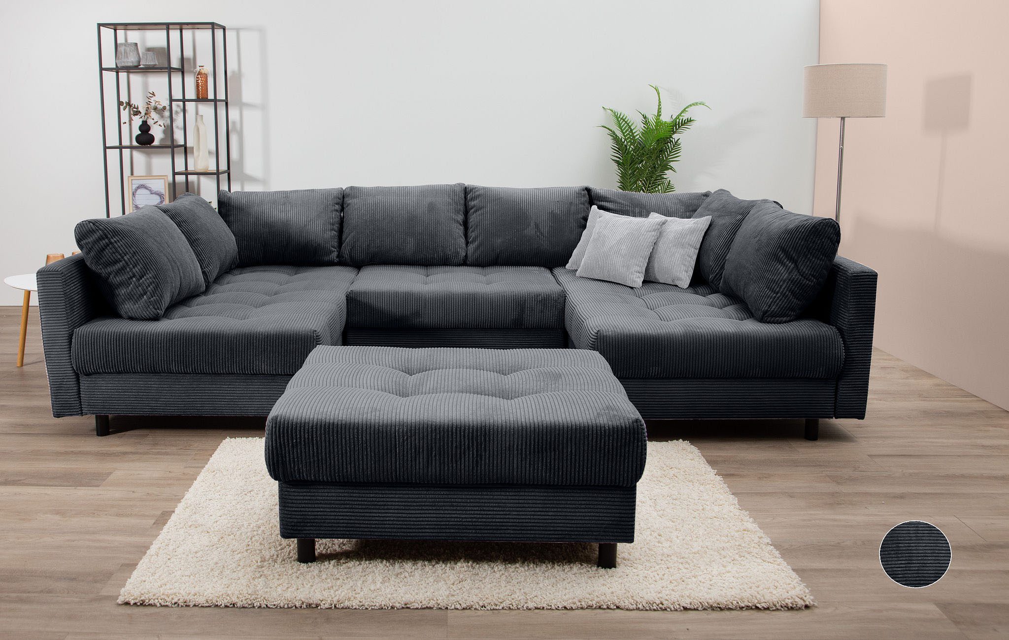 Wohnlandschaft Toni U-Form