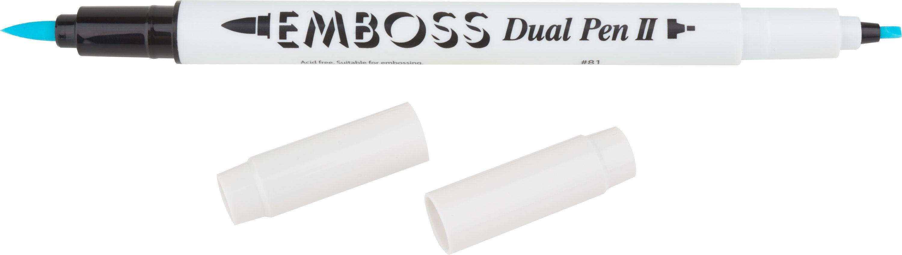 Stempel Embossing-Dual-Pen, 18 cm lang