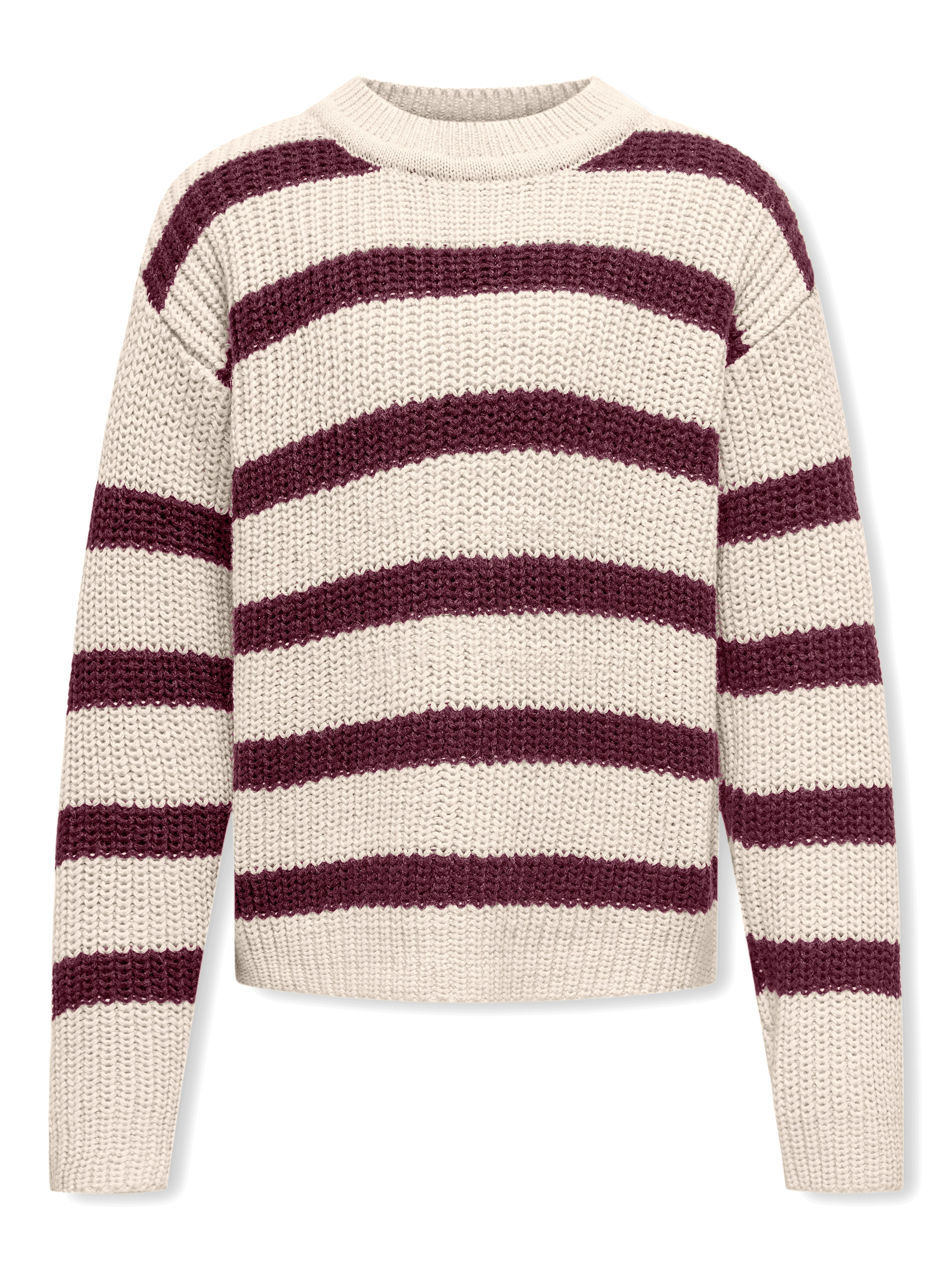 KIDS ONLY Strickpullover KOGJUSTY L/S STRIPE PULLOVER KNT NOOS