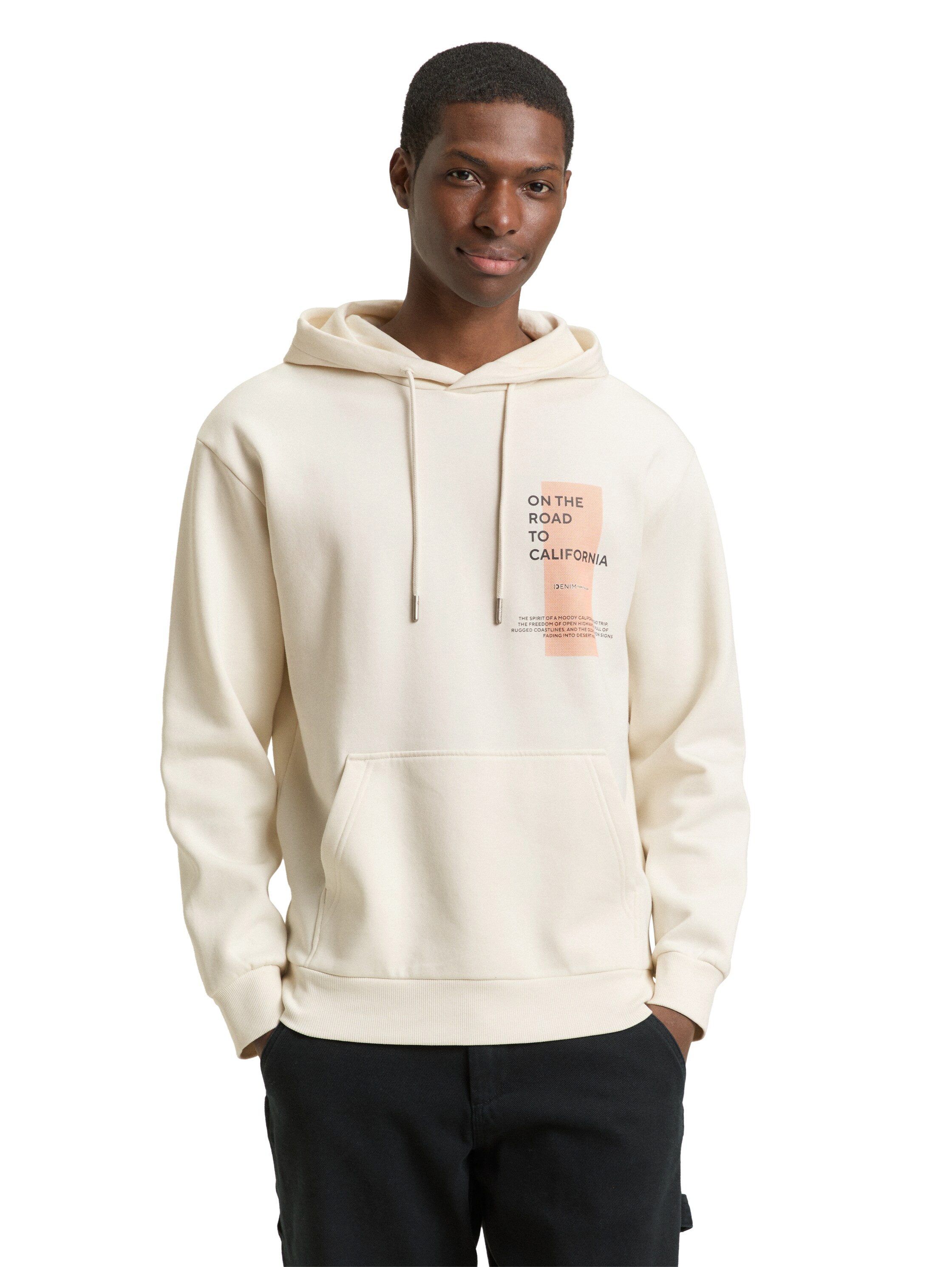 TOM TAILOR Denim Hoodie mit Print günstig online kaufen