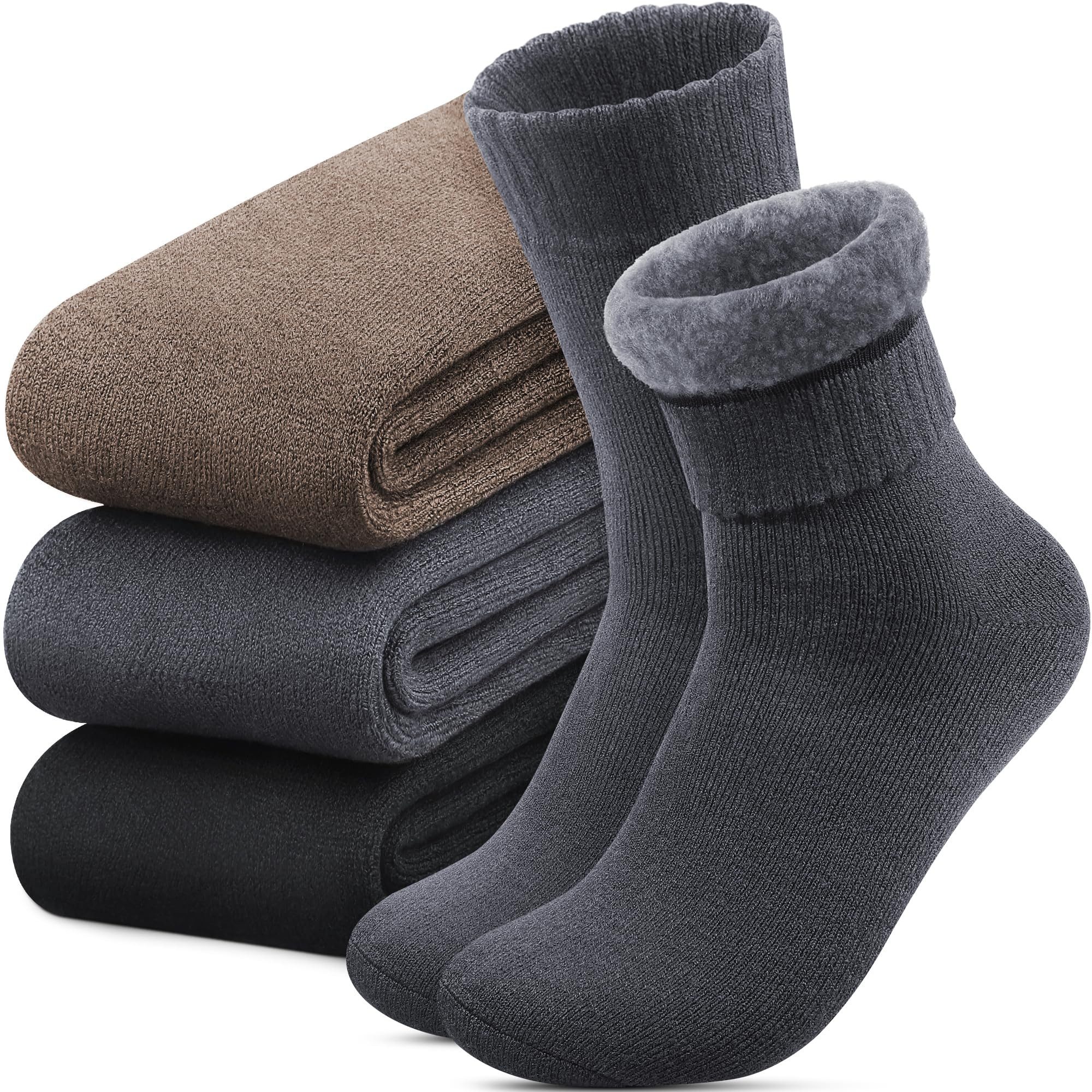FOUORTUNATE-BEE Thermosocken Warme Herren-Socken für den Winter, atmungsakt günstig online kaufen