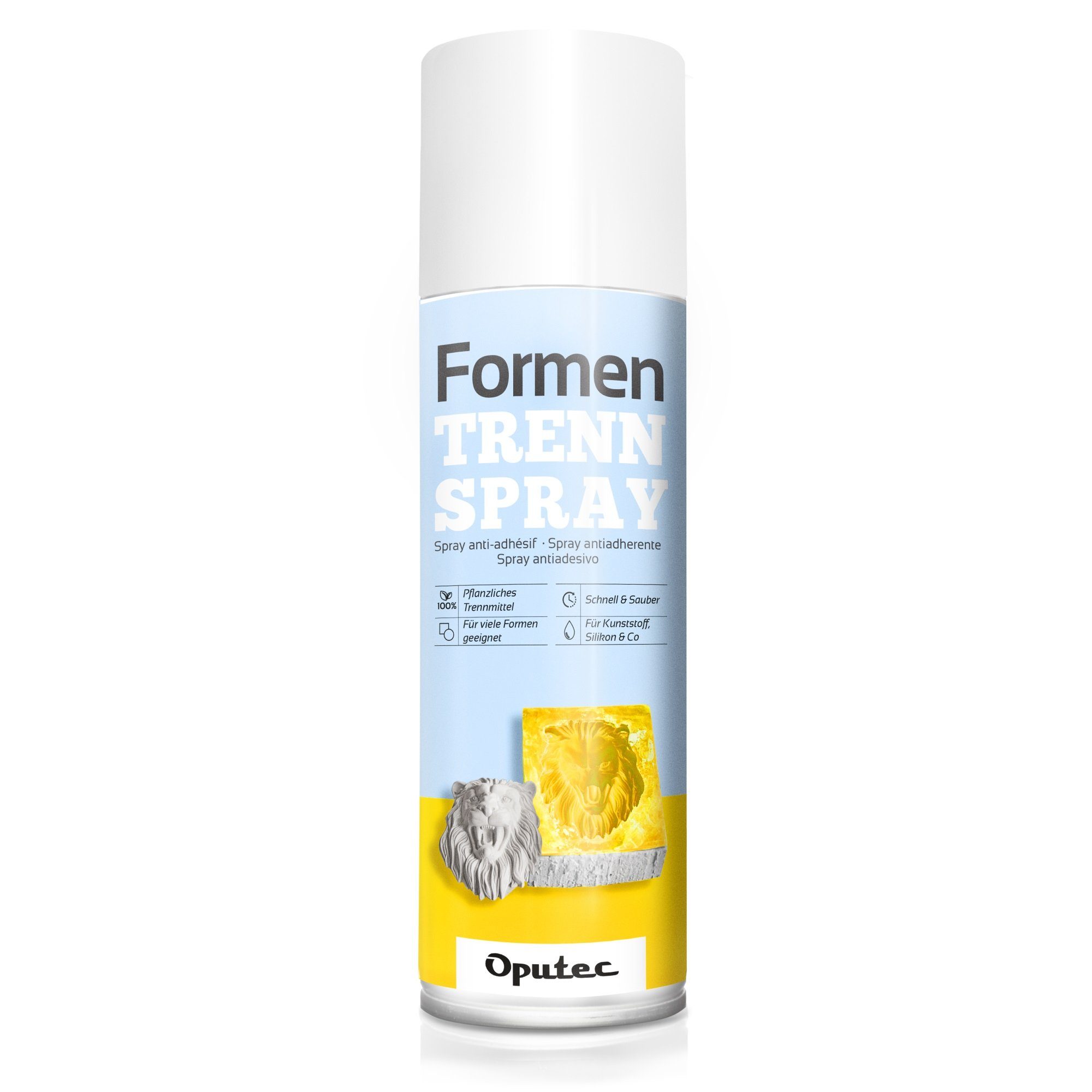 Oputec Modellierwerkzeug 500ml Formen-Trennspray Formentrennmittel Trennmittel Kreativ-Beton