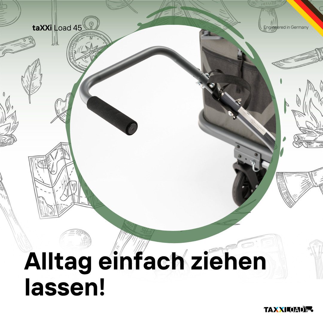 taXXi Fahrradlastenanhänger TAXXI LOAD, robust, zuverlässig, Lastenanhänger, großer Stauraum, Anhänger – Bild 5 von 5