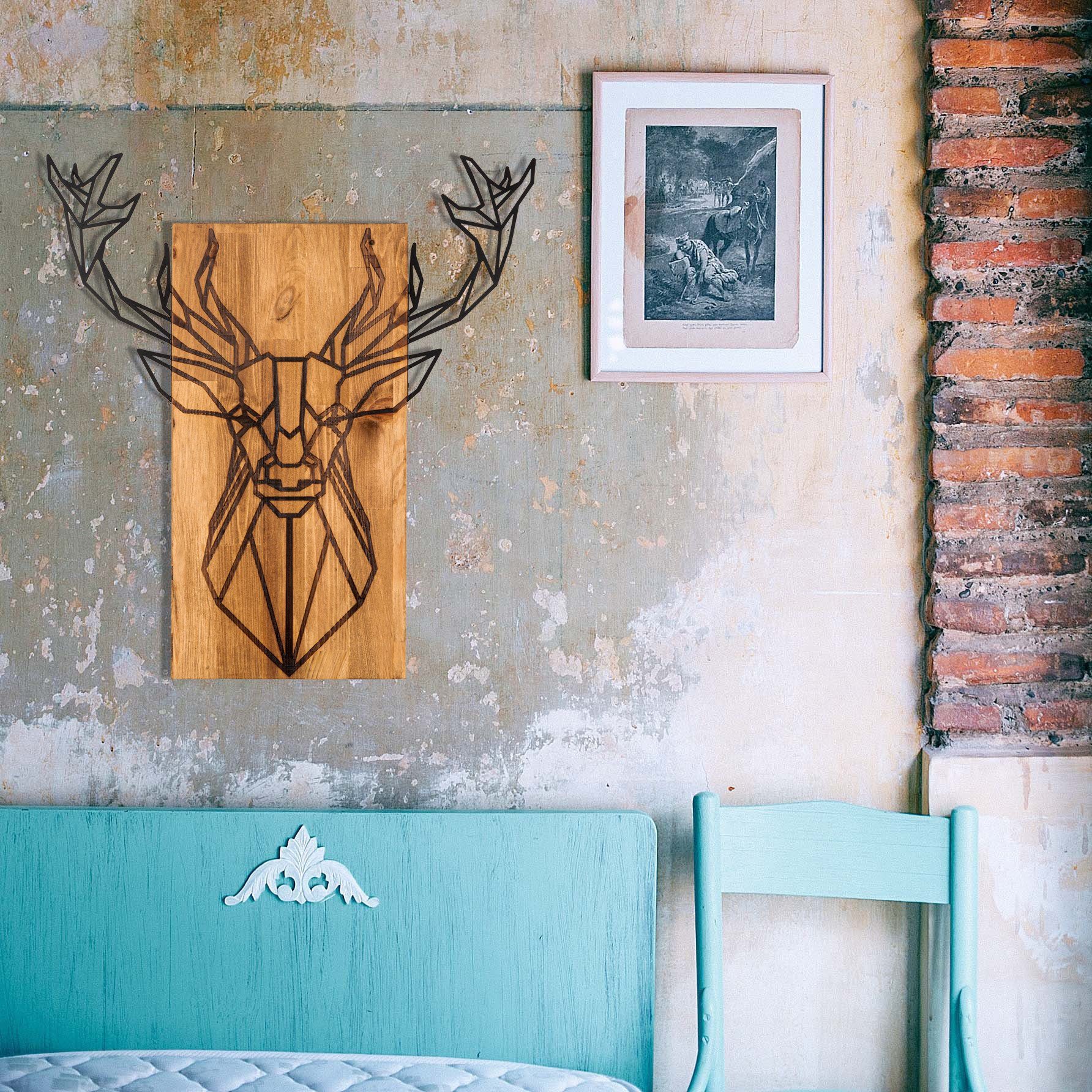 Wallity Wanddekoobjekt 100% METAL (Thickness: 1,2 mm), 61 x 66 cm Z1806 günstig online kaufen