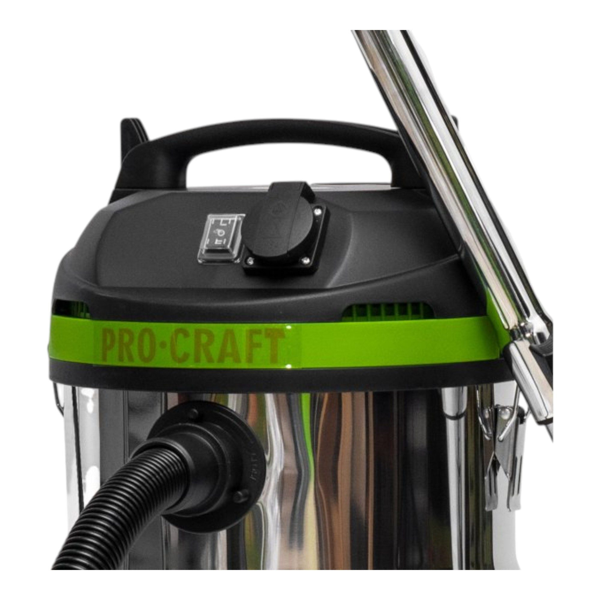PRO CRAFT Staubabsauger VP1400 Nass- und Trockensauger 1400 Watt 30 Liter Fassungsvermögen