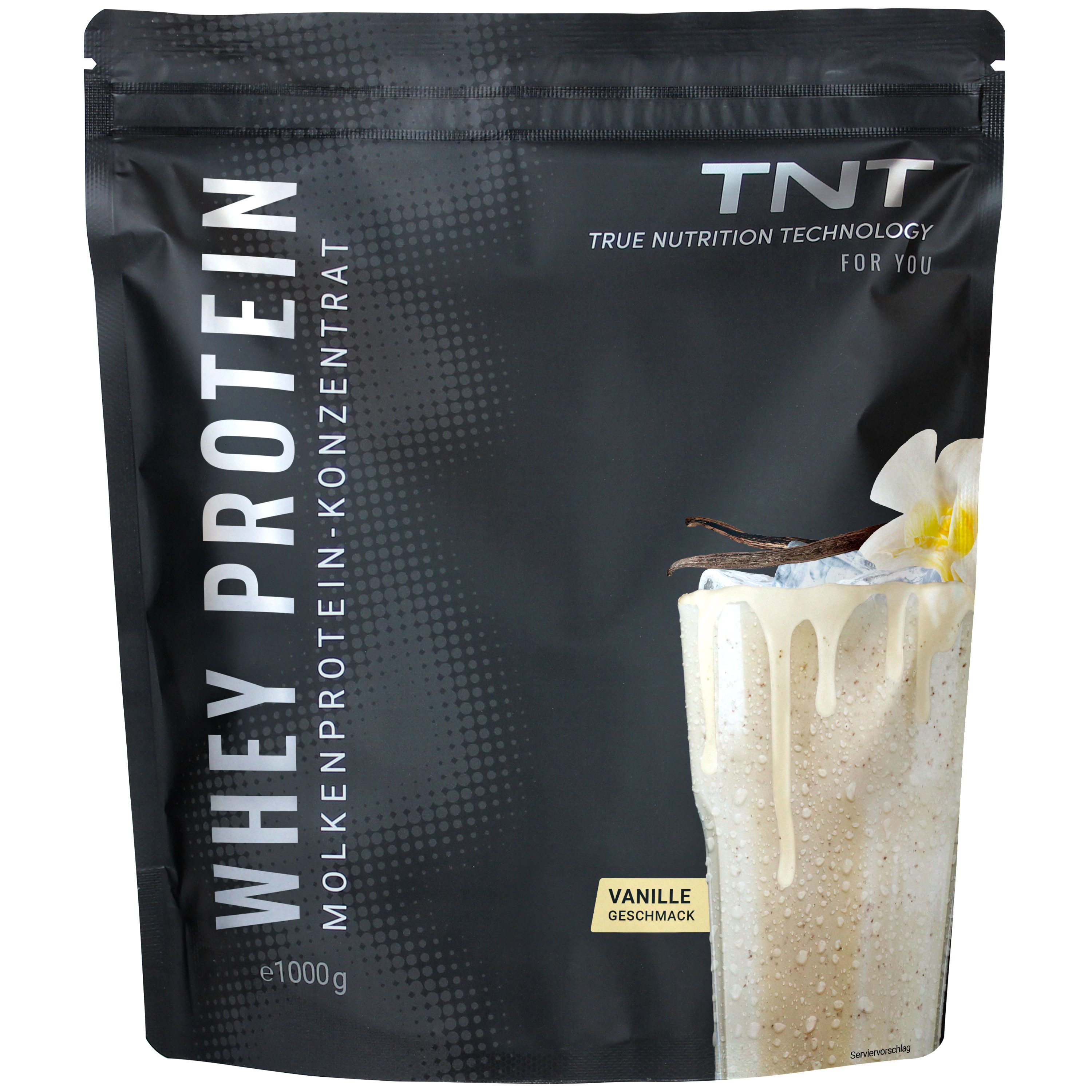 TNT (True Nutrition Technology) Whey Protein - Molkenprotein-Konzentrat für Muskelaufbau und Diät Pulver