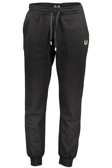GIAN MARCO VENTURI 5-Pocket-Hose Schwarze Herren-Sporthose mit Kordelzug, T günstig online kaufen