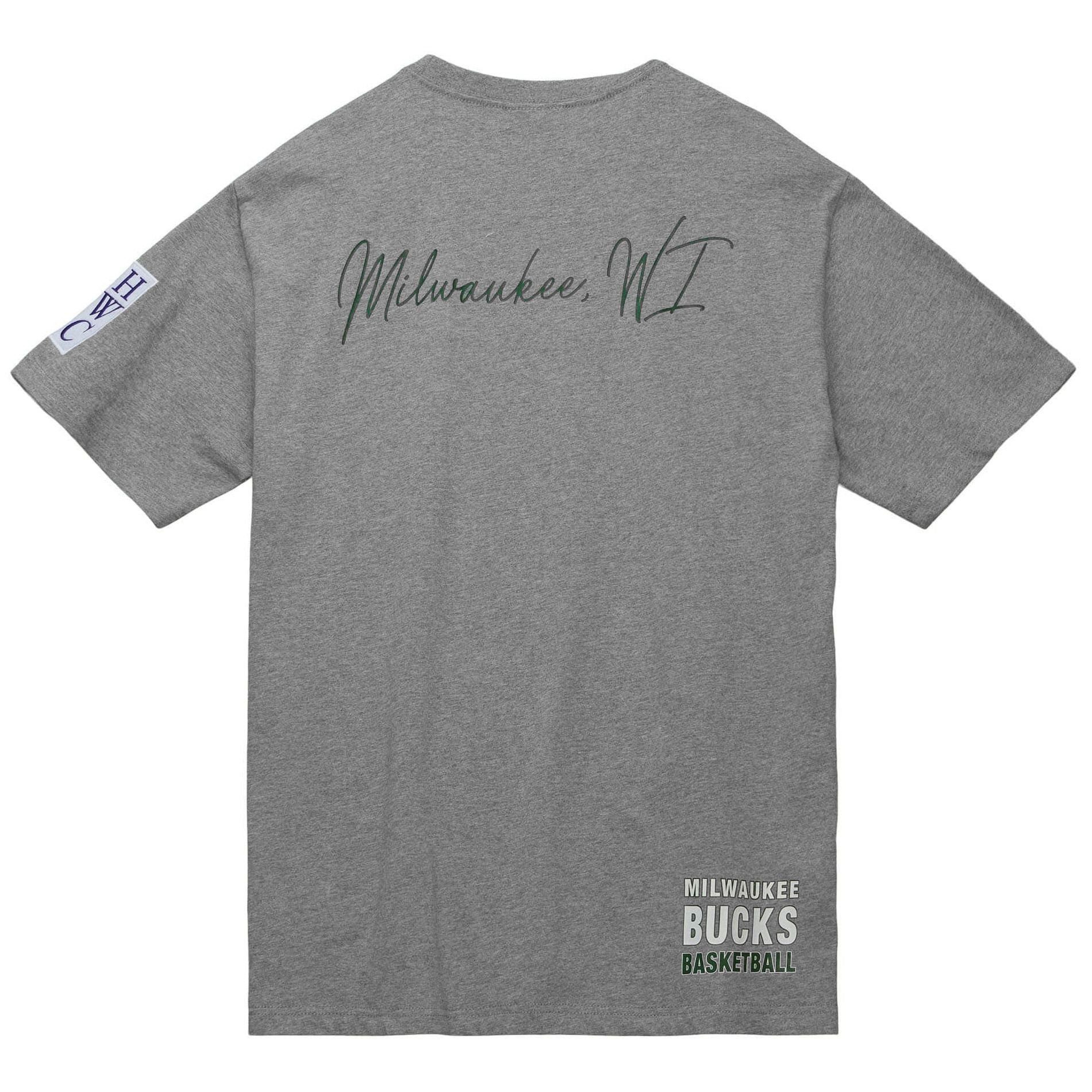 CITY Milwaukee & Bucks Ness Print-Shirt Mitchell HOMETOWN