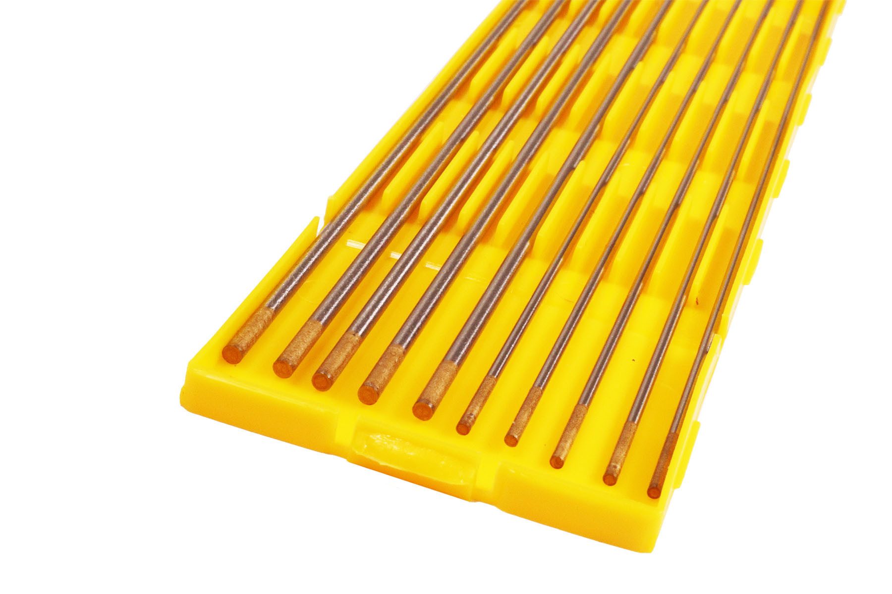 WELDINGER Stabelektroden WIG-Wolframelektrode WL-15 gold Starterbox je 5x 1,6 und 2,4x175 mm