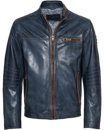 Milestone Lederjacke Elton online kaufen | OTTO