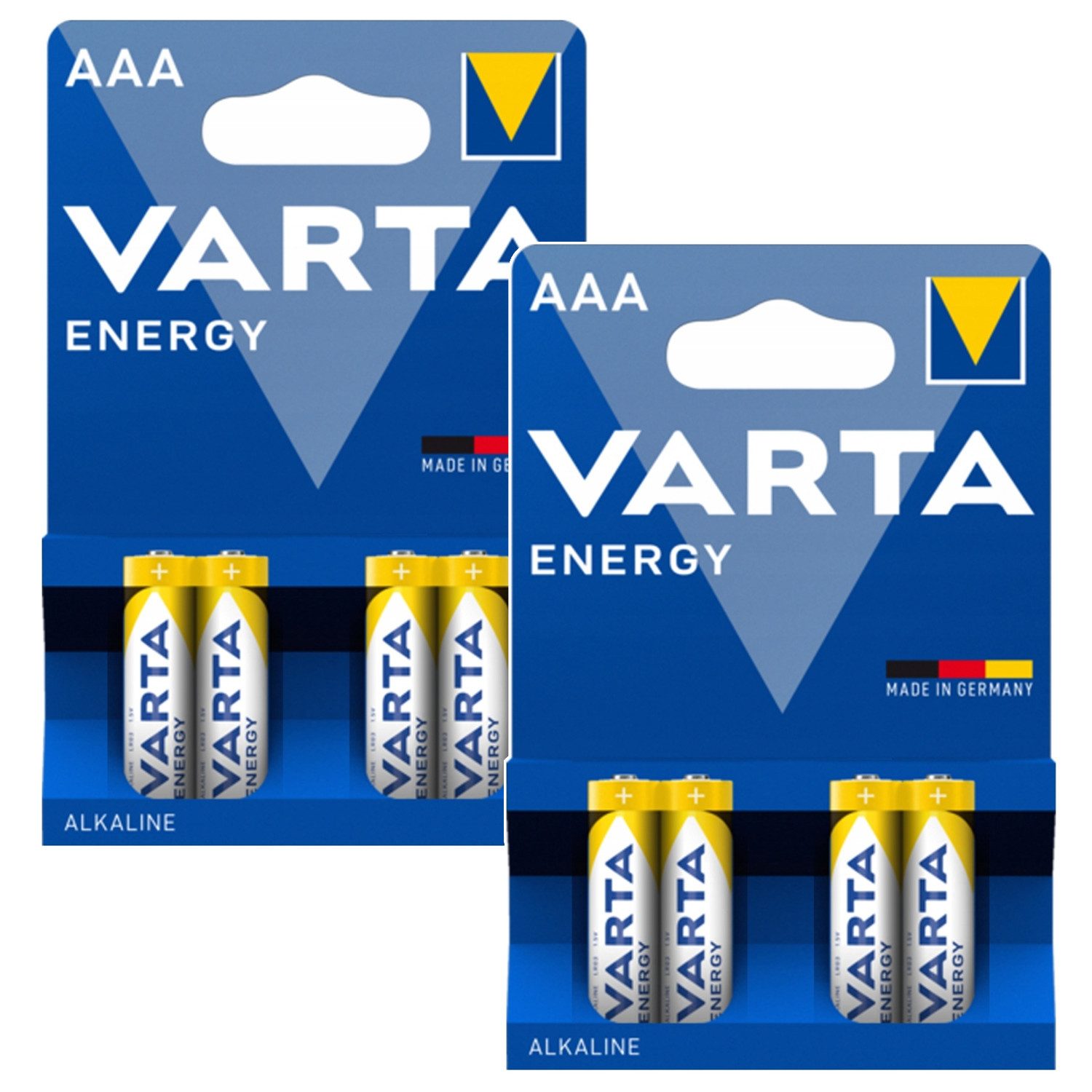 VARTA Alkalibatterie R-03 LR03 AAA Batterie
