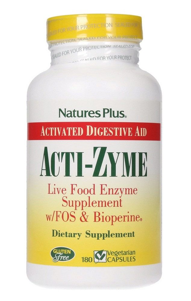 Natures Plus Natures Plus Acti-Zyme – 180 Kapseln Kapseln