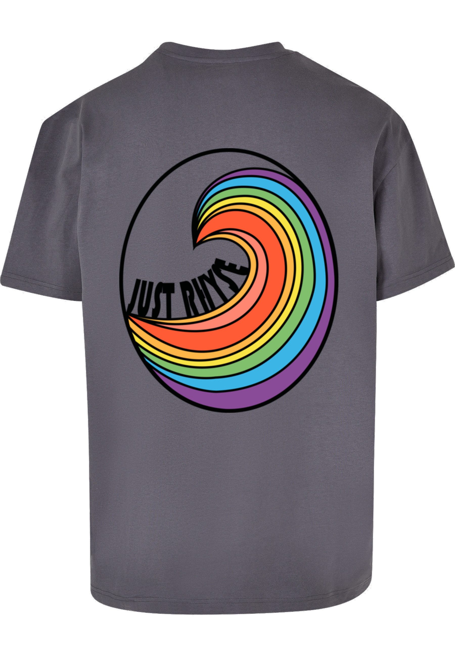 Just Rhyse T-Shirt Just Rhyse JRTS719M RainbowWave T-Shirt (1-tlg)