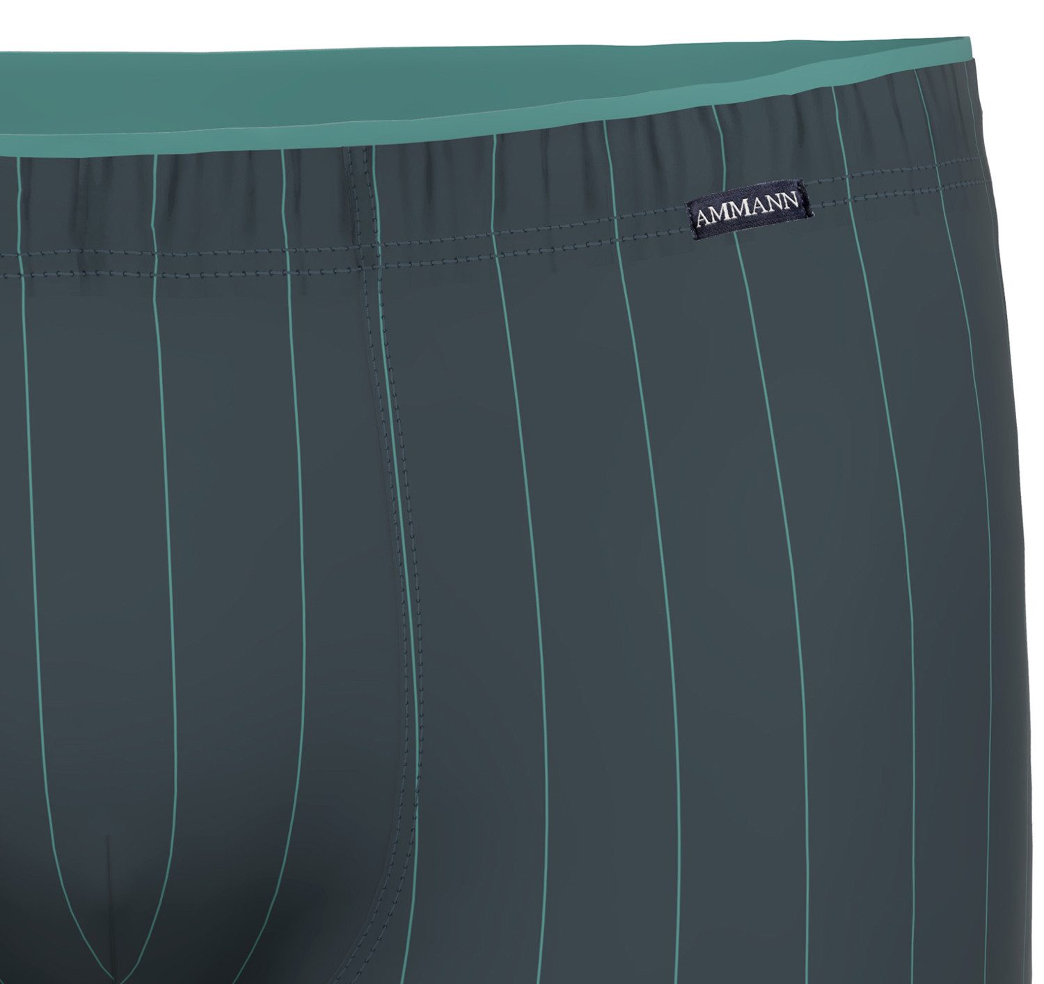 Ammann Boxershorts Hydro (1-St., 1er-Pack) Herren Retro Short klassisch 1er-Pack Bio Baumwolle GOTS Organic
