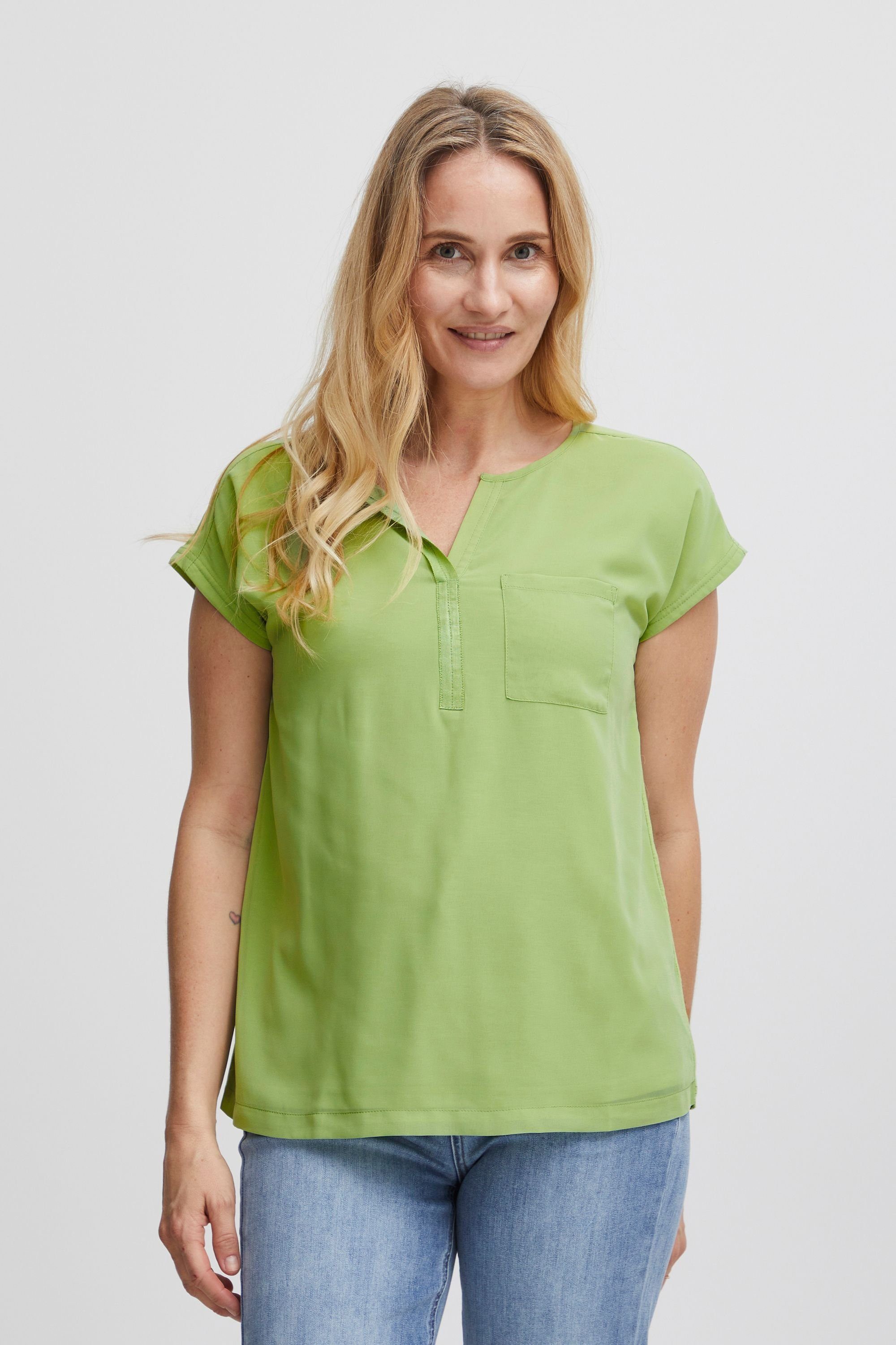 fransa Blusenshirt Fransa FRZawov 2 Blouse - 20603737 Forest Shade