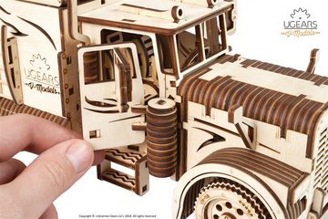 UGEARS 3D-Puzzle UGEARS Holz 3D-Puzzle Modellbausatz HEAVY BOY TRUCK VM-03, 541 Puzzleteile