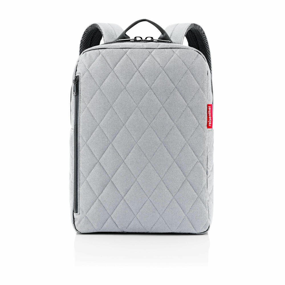 REISENTHEL® Rucksack classic backpack M Rhombus Light Grey