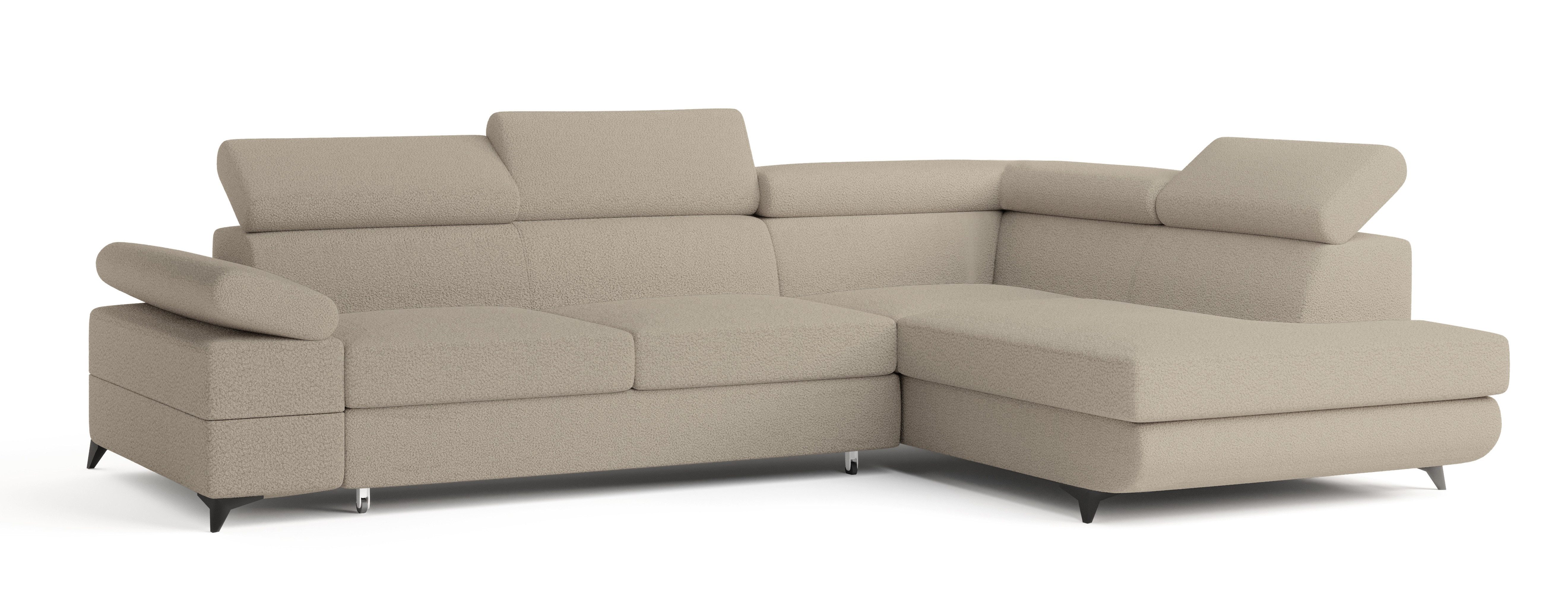 Masseno Ecksofa FAVIEN mit Schlaffunktion L-Form, günstig online kaufen