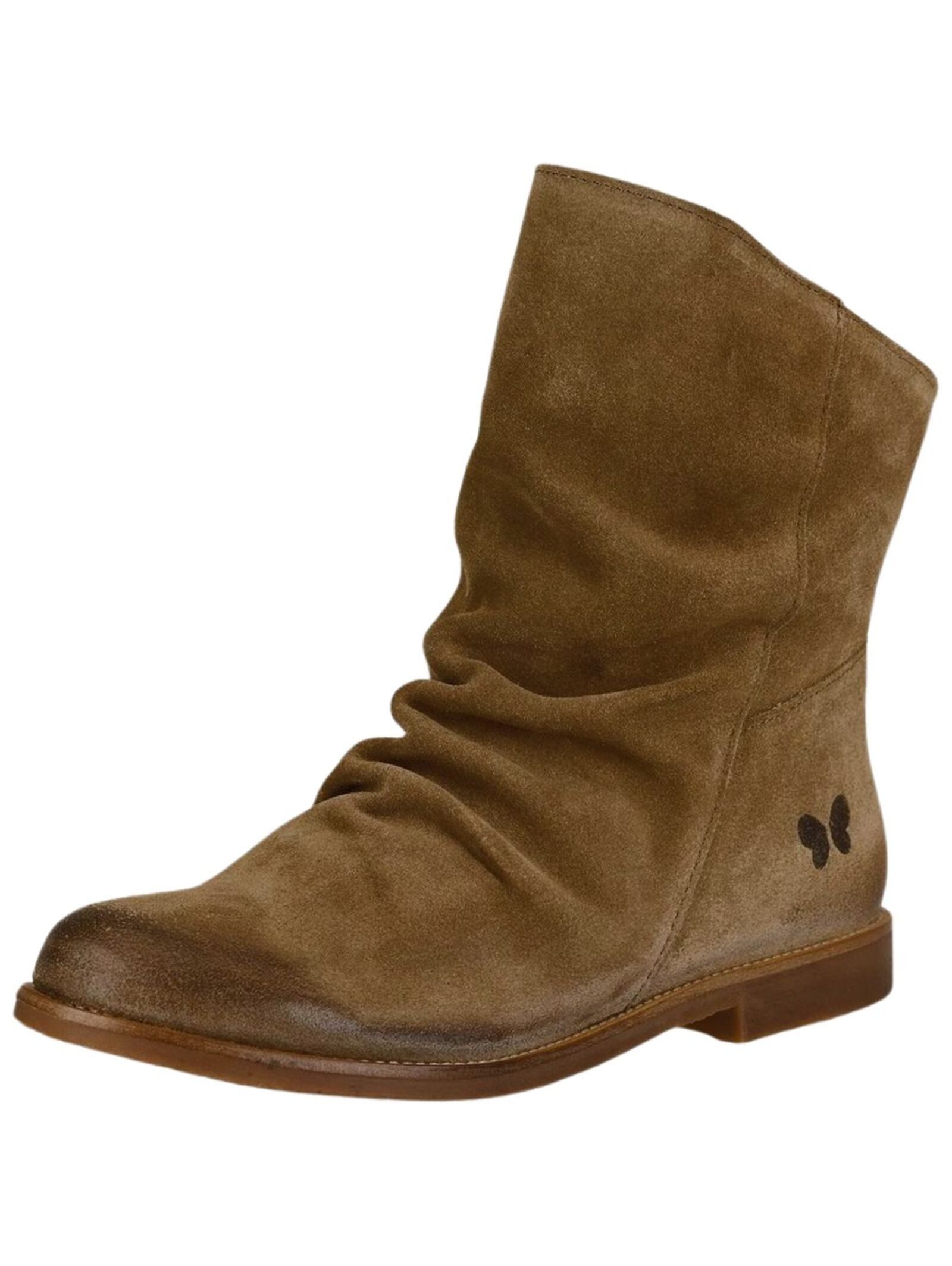 Felmini Wide Fit Stiefelette Veloursleder . Stiefelette günstig online kaufen