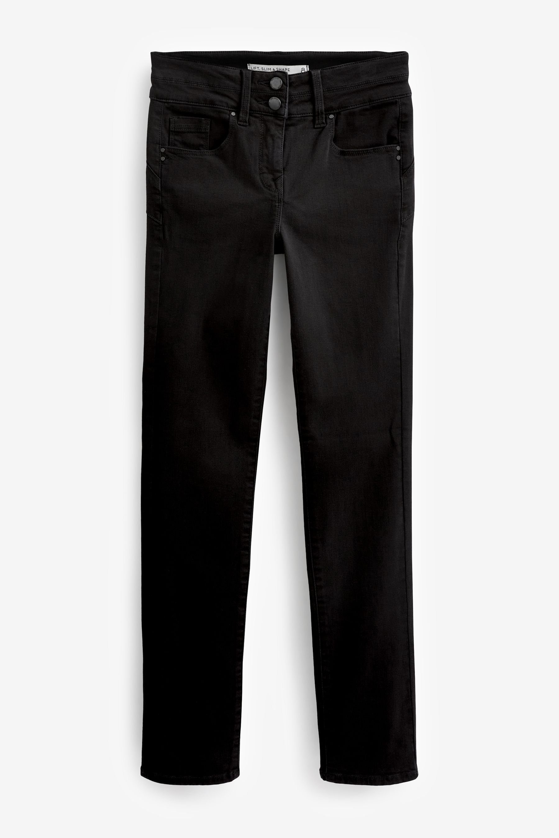 Next Push-up-Jeans Lift, Slim & Shape Slim Jeans (1-tlg) Black