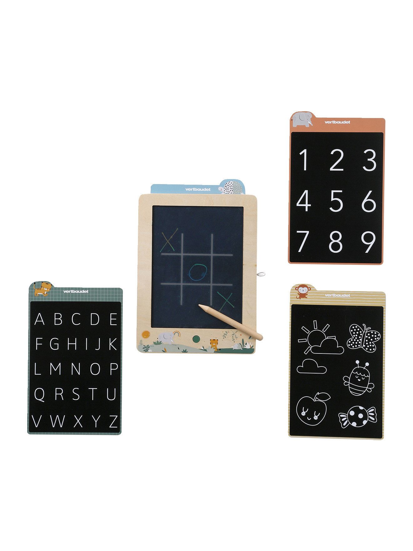 vertbaudet Tafel Zeichentafel aus Holz FSC® Kinder