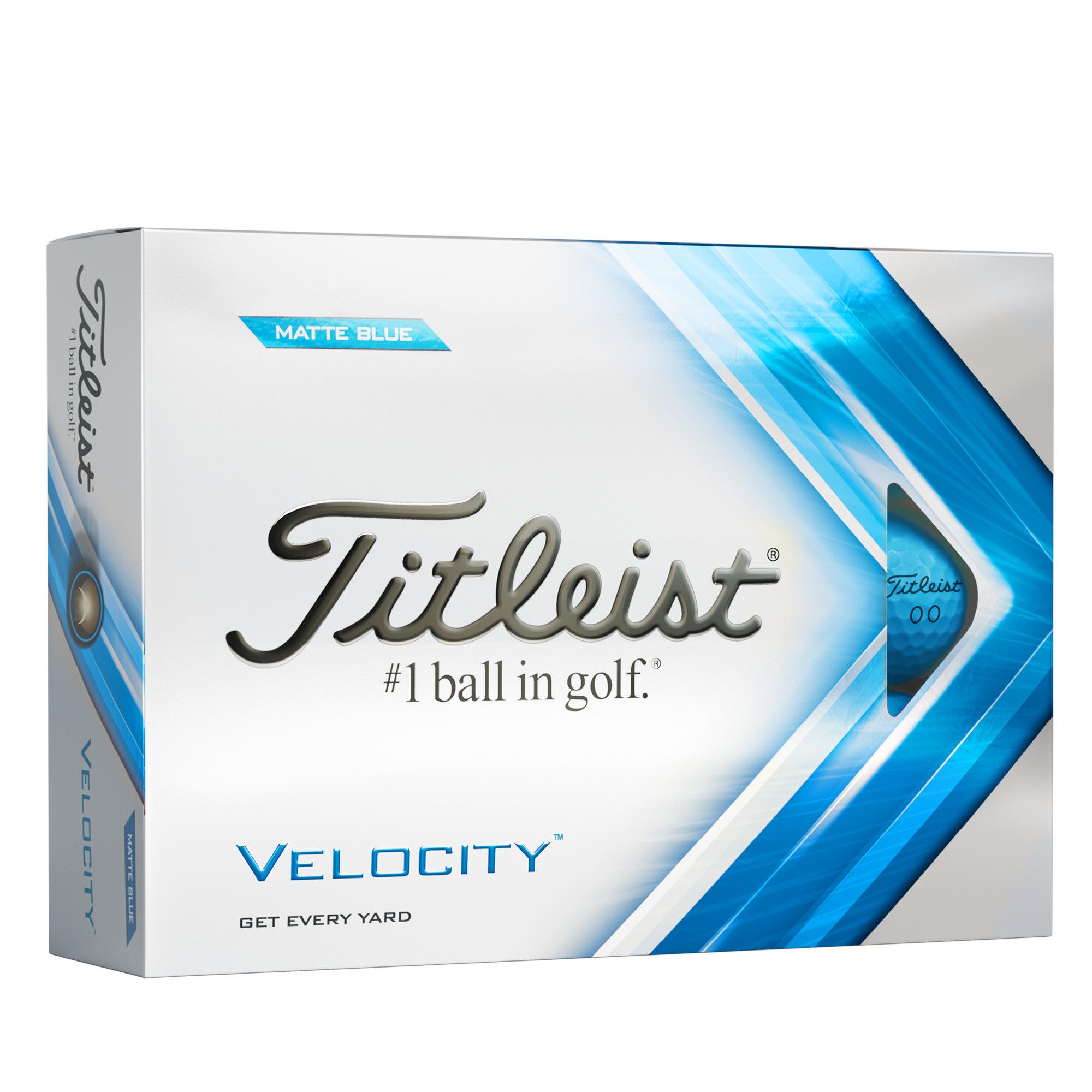 Titleist Golfball Titleist Golfball Velocity Blau 12 Bälle