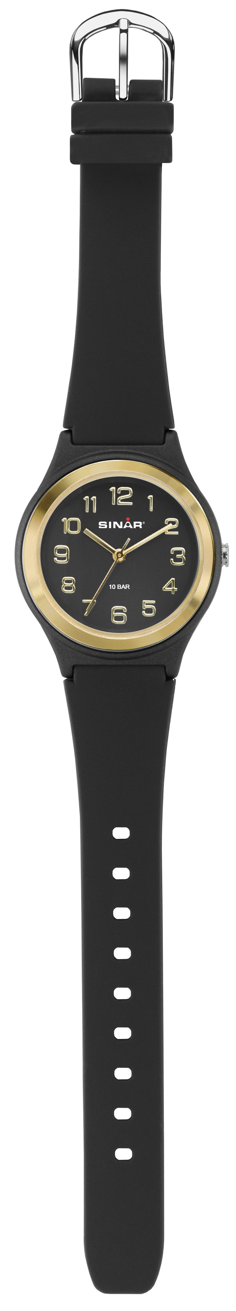 SINAR Quarzuhr XB-48-10, Armbanduhr, Damenuhr,Jugendliche, Silikonarmband, günstig online kaufen