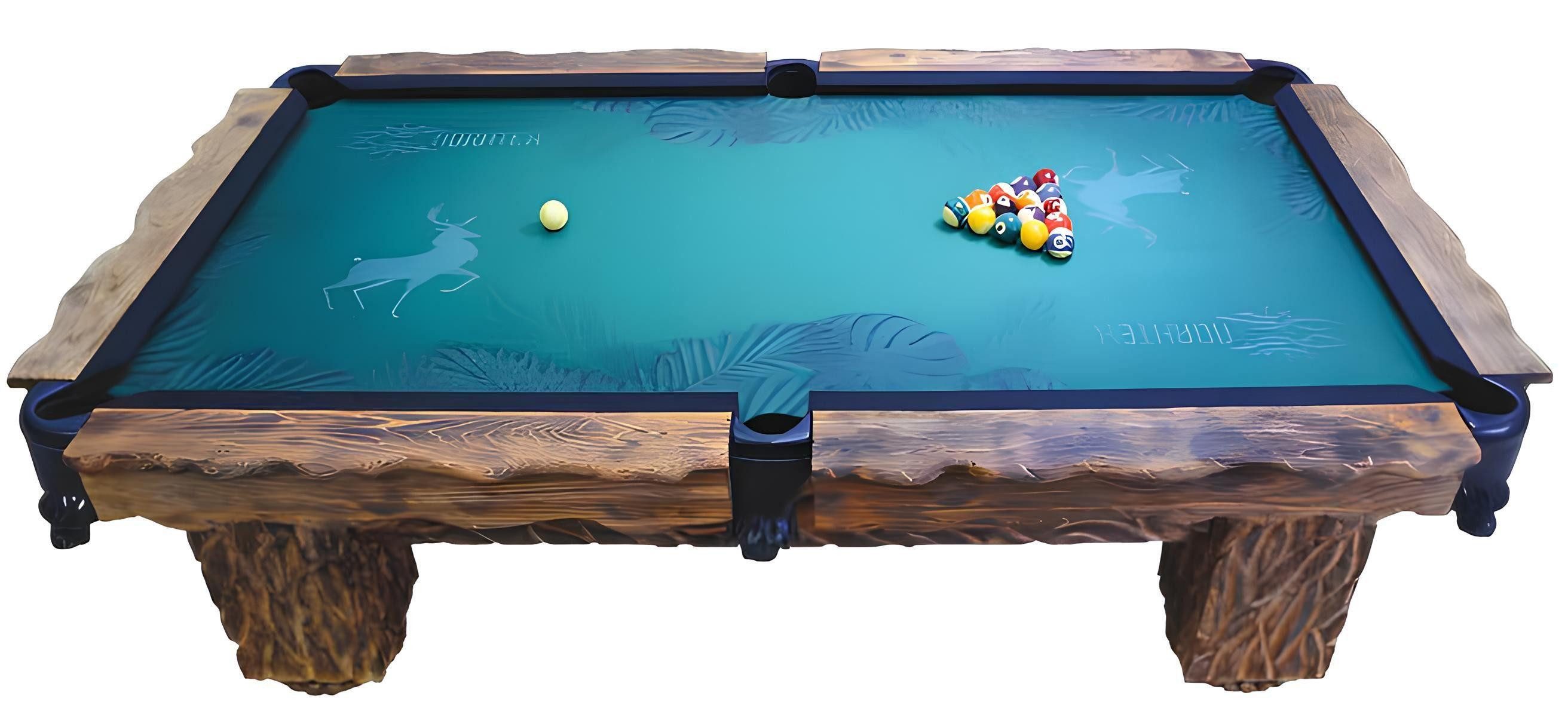Billardtisch Holz Billardtisch Spieltisch Luxus Billard-Tisch Billardmöbel