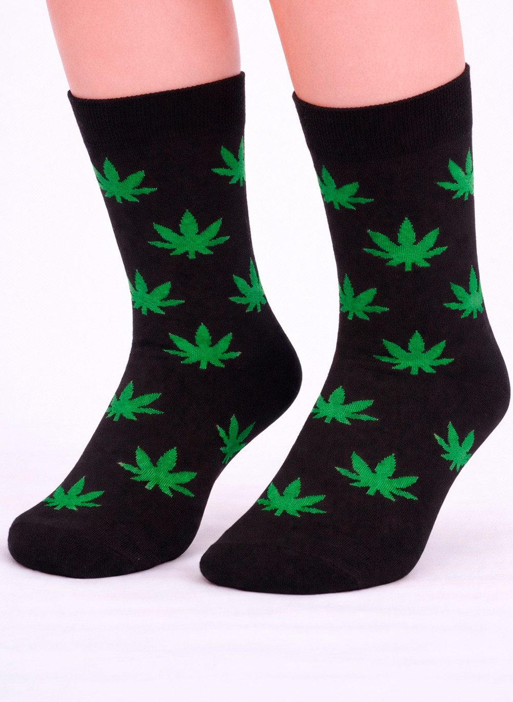 Freizeitsocken 1 Paar Socken socks lustige bunte witzige Strümpfe in schwarz