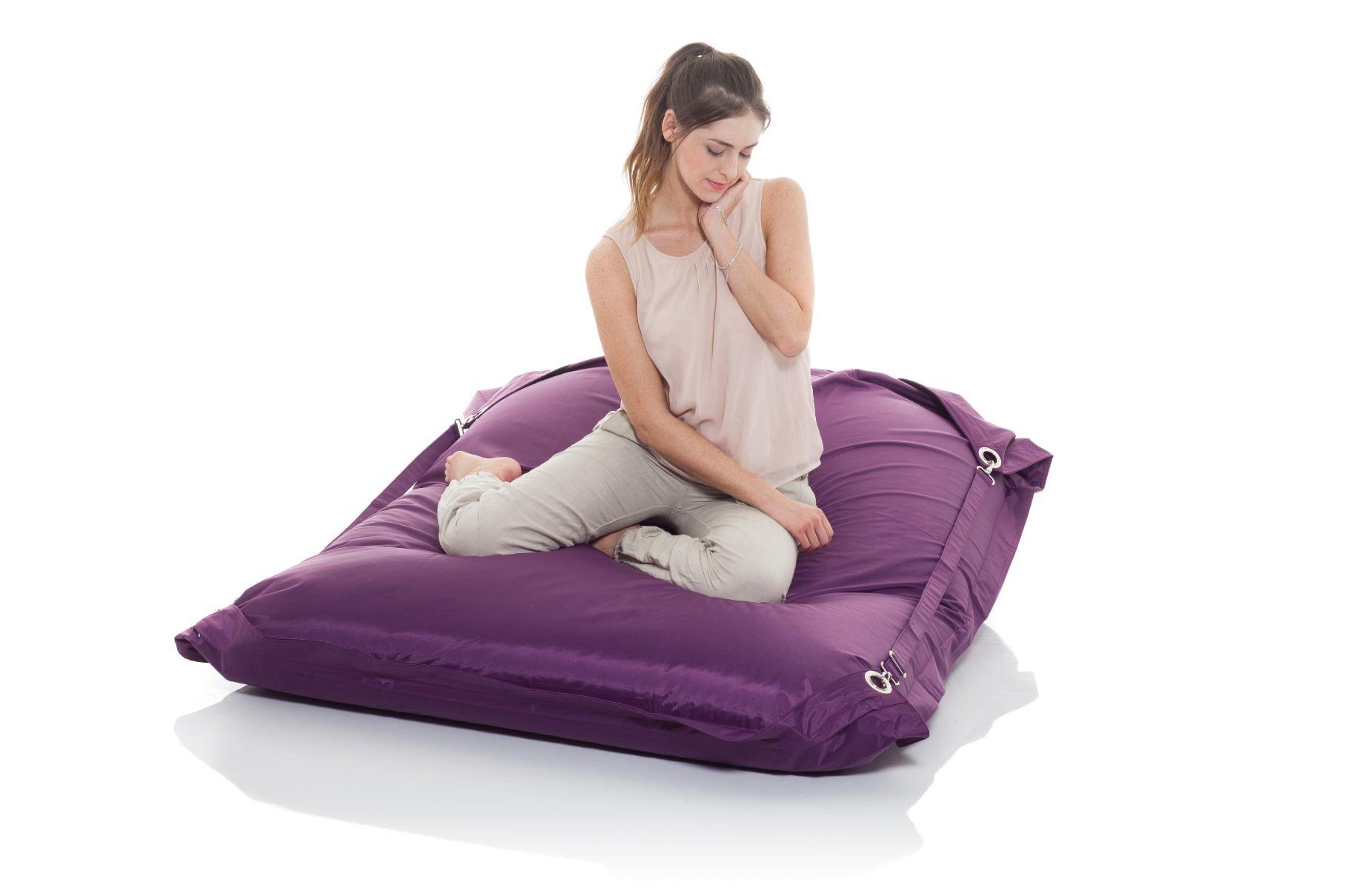Smoothy Sitzsack SMOOTHY XXL Nylon Sitzsack 420D - Indoor & Outdoor Lounge Sitzkissen (Riesensitzsack, Sitzkissen Bean-Bag Sessel), für Kinder & Erwachsene