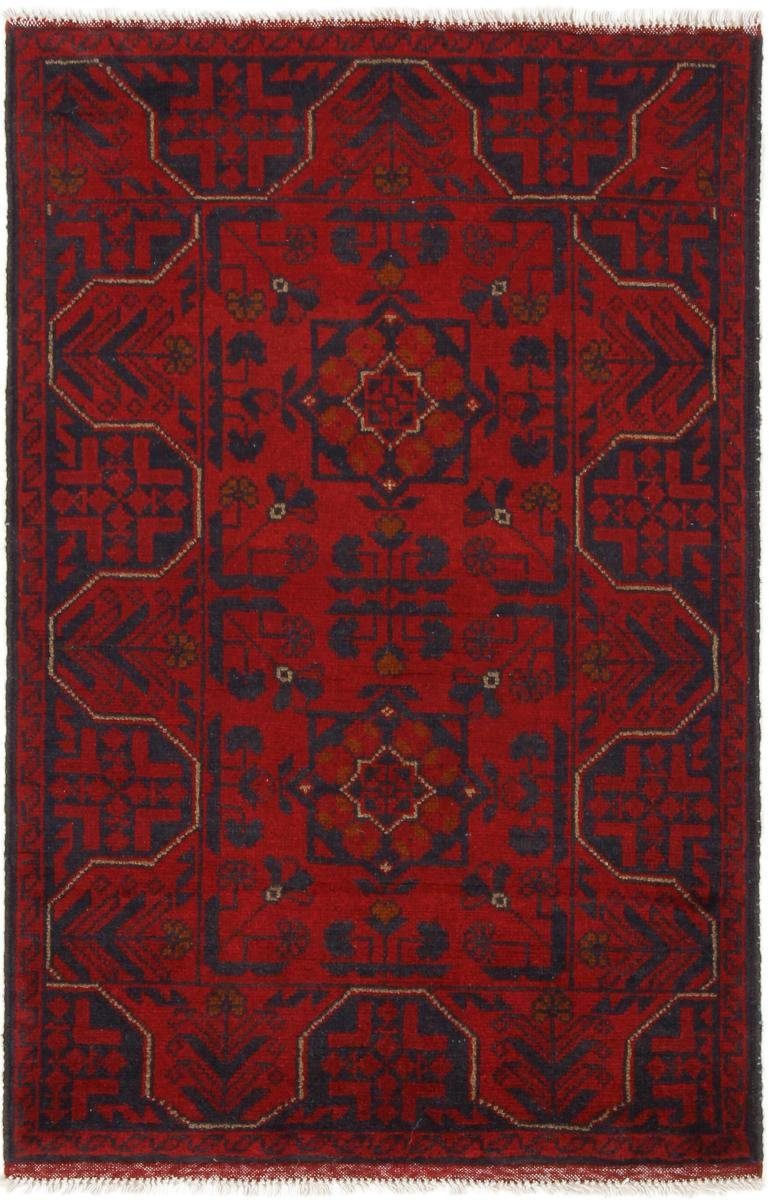 Orientteppich Khal Mohammadi 76x115 Handgeknüpfter Orientteppich, Nain Trading, rechteckig, Höhe: 6 mm | Kurzflor-Teppiche