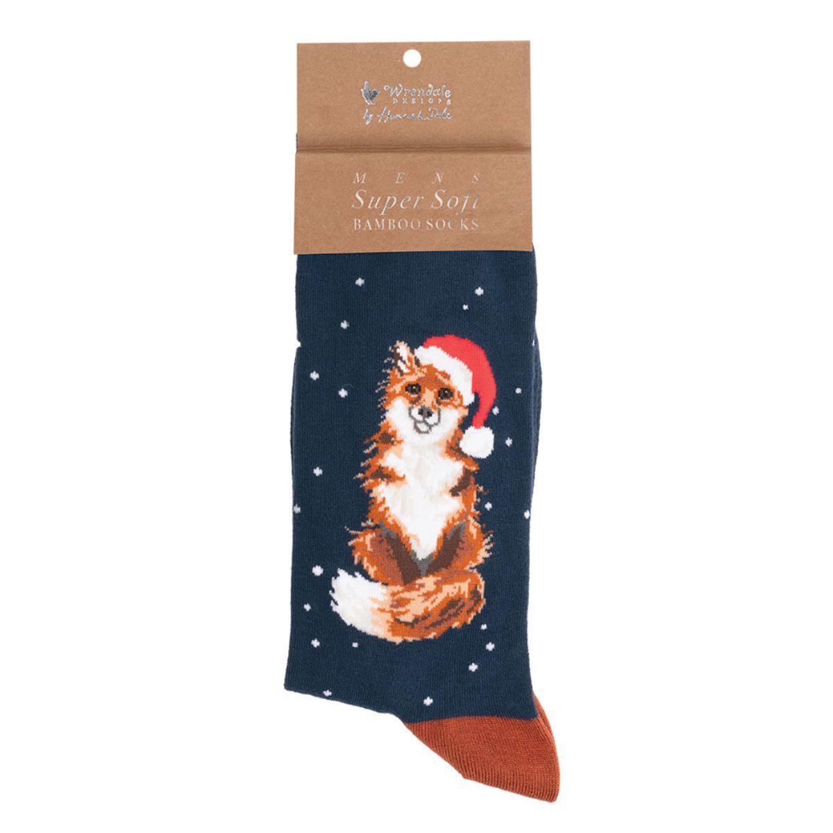Wrendale Freizeitsocken Wrendale Designs Herren Socken Weihnachts-Fuchs Festive Fox (Paar)