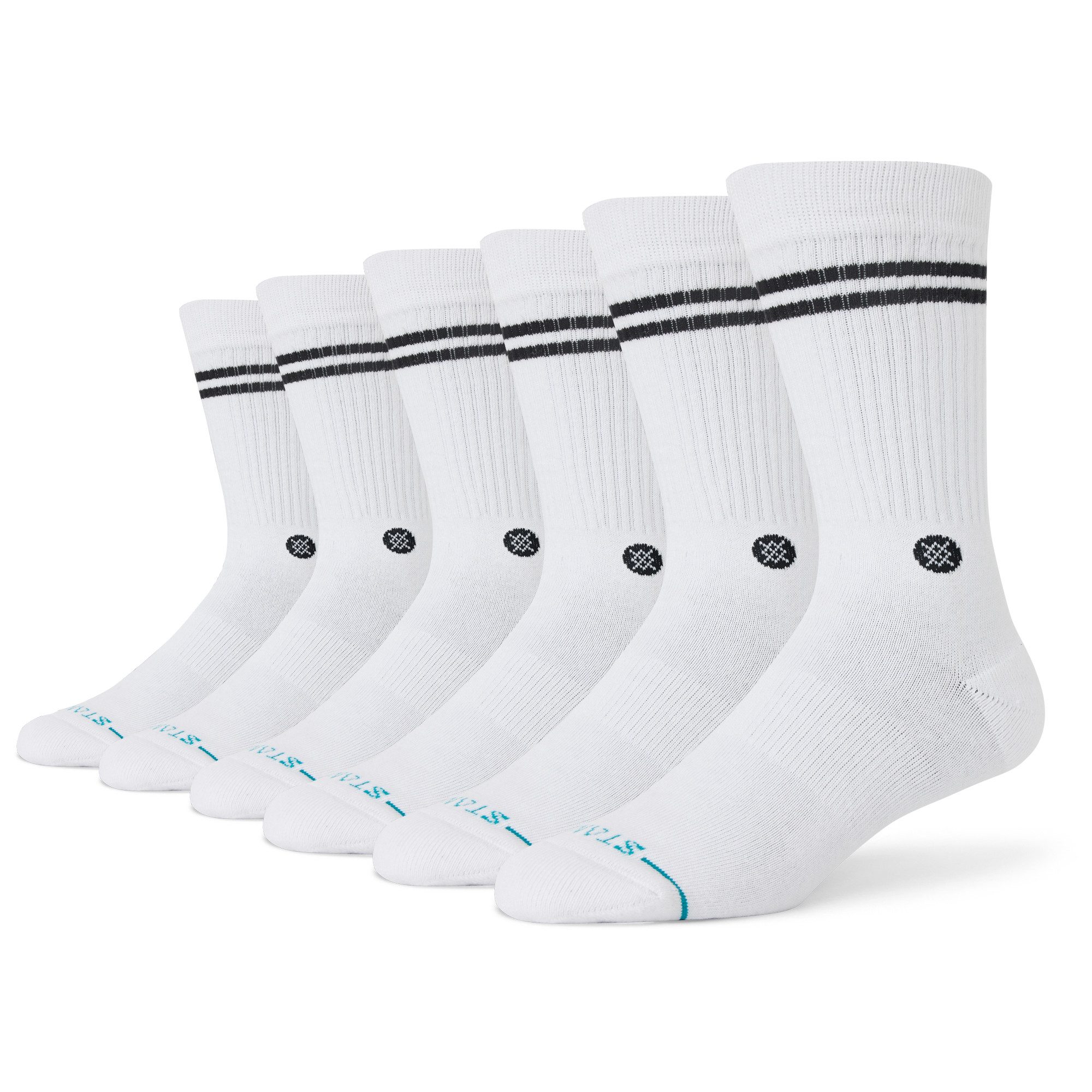 Stance Freizeitsocken CORE 6 PACK CREW SOCK