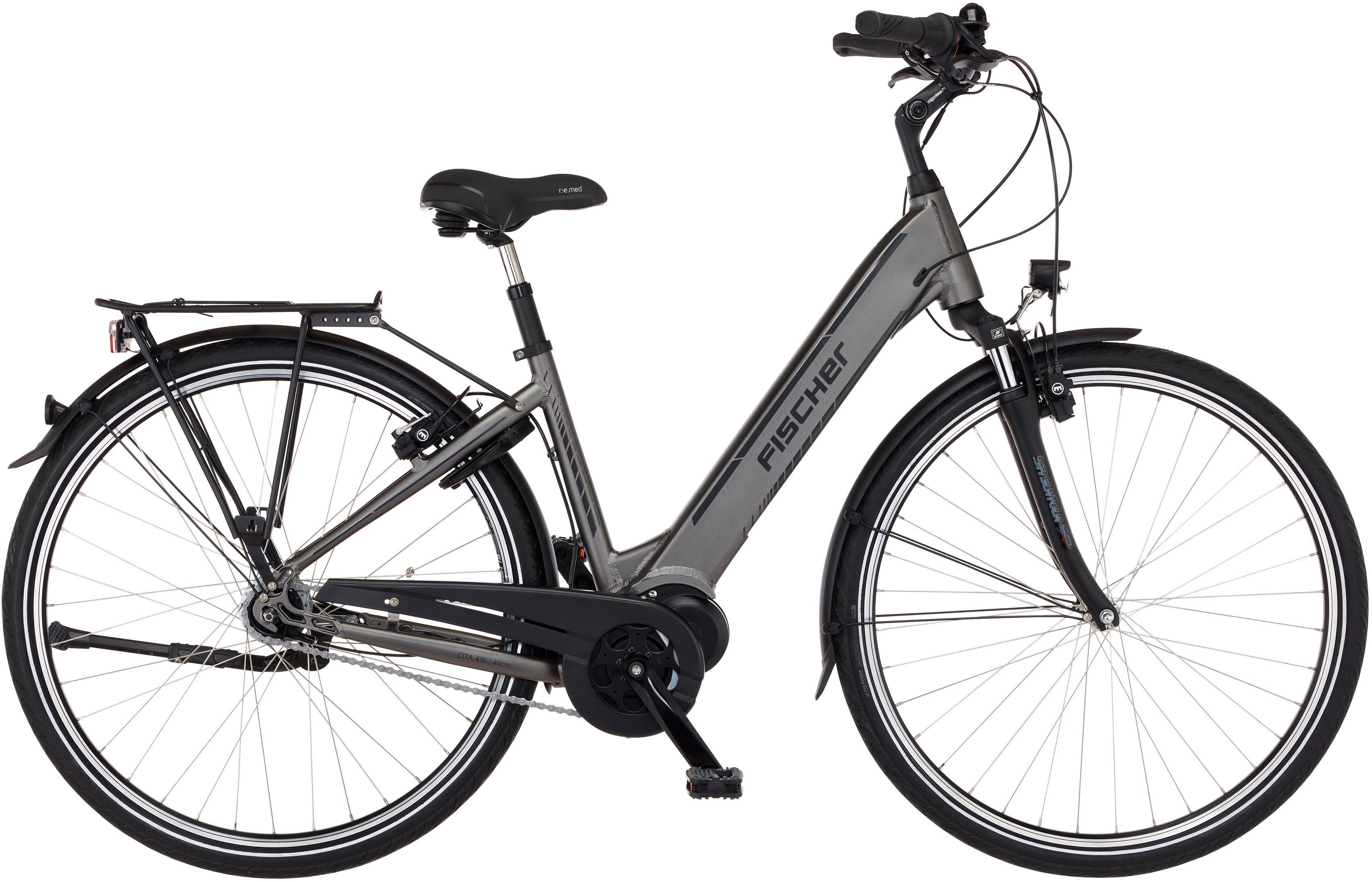 FISCHER Fahrrad E-Bike »CITA 4.0i«, 7 Gang Shimano Nexus Schaltwerk,  Nabenschaltung, Mittelmotor 250 W