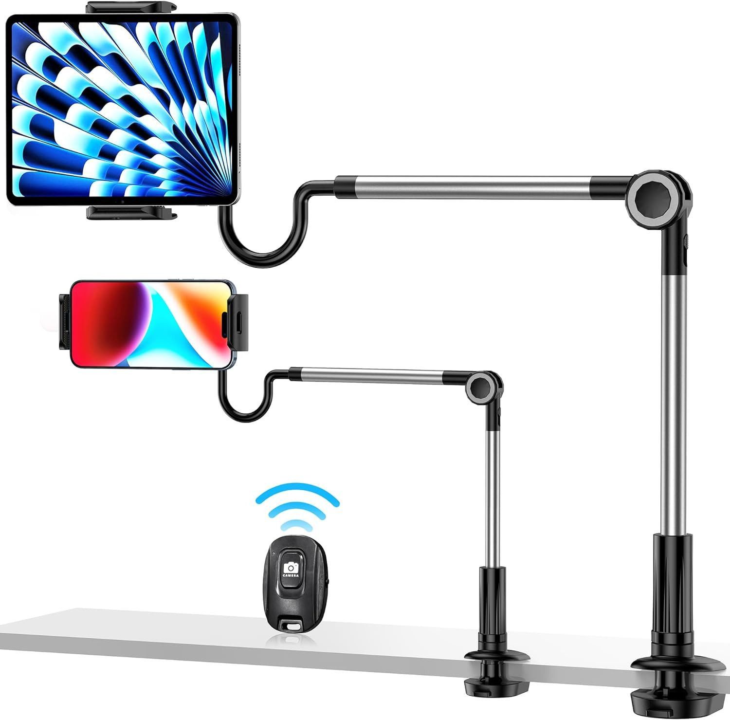 Handy-Halterung Bett Telefon Halter, 85mm Clip Halter, bequem und schnell