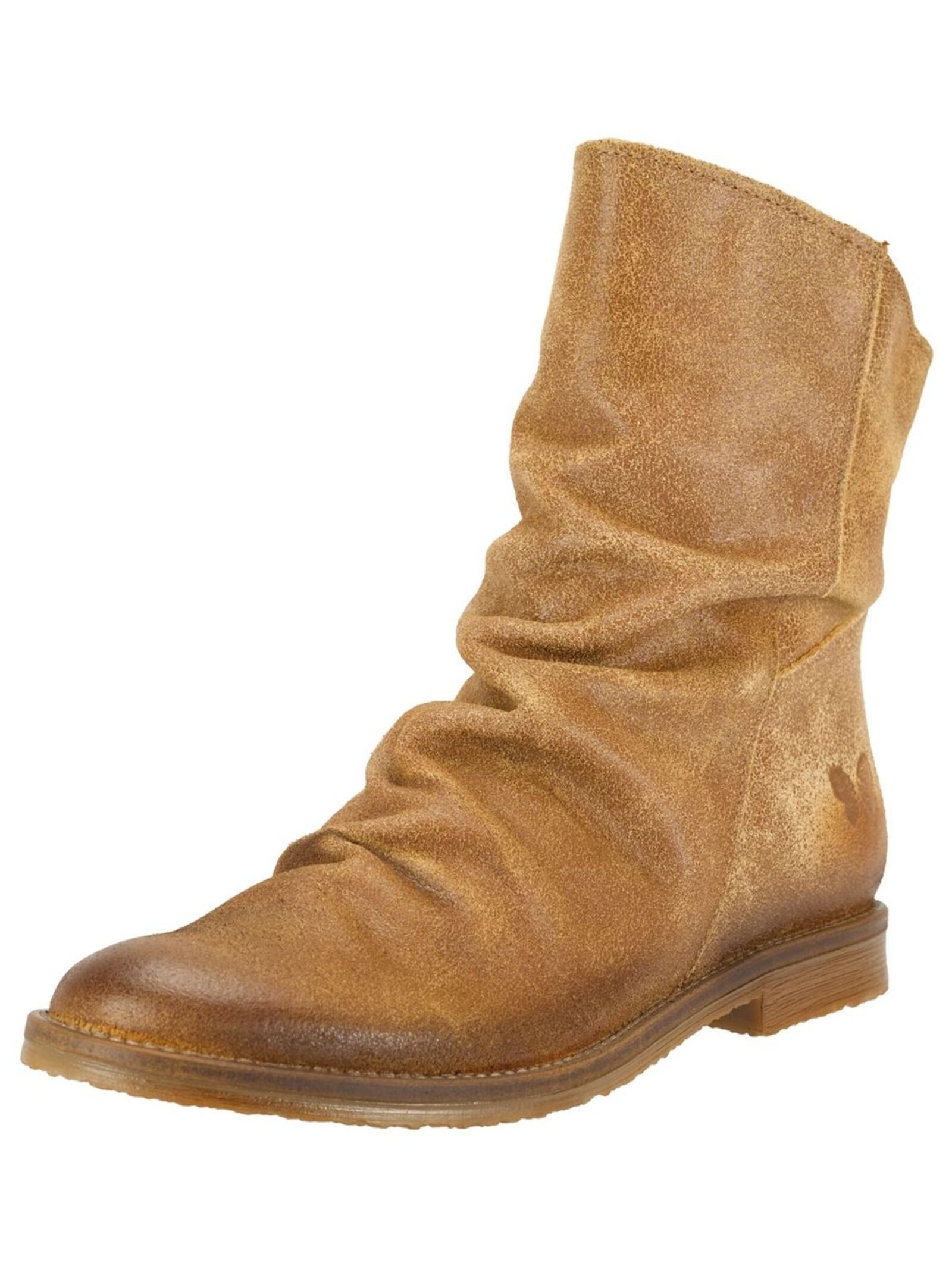 Stiefelette Veloursleder . Stiefelette