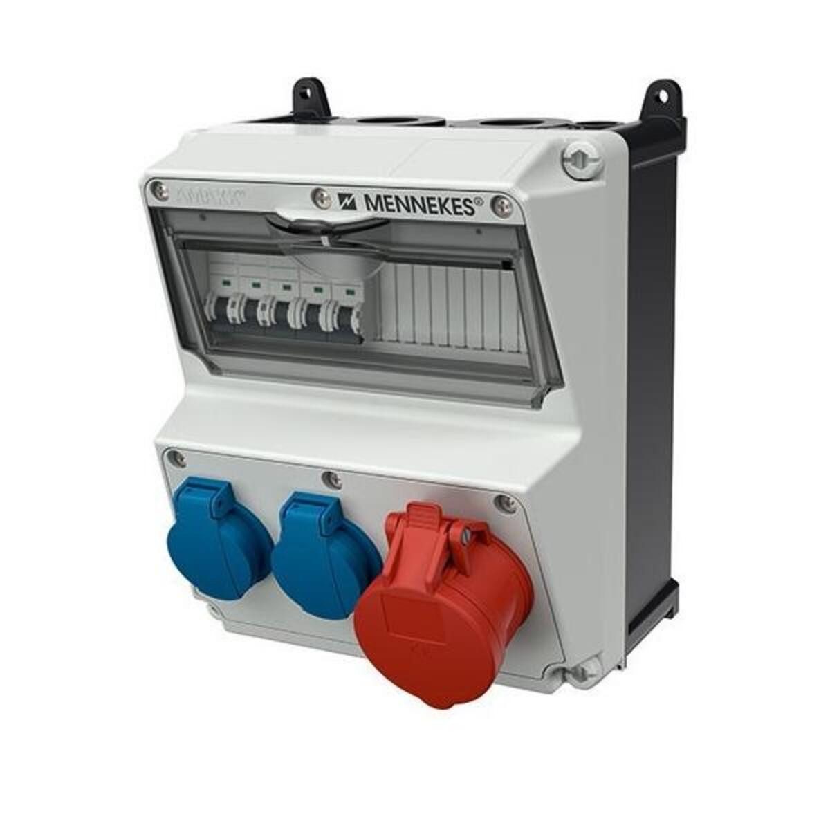 Mennekes Elektroauto-Ladestation Mennekes Steckdosen-Kombination 920005