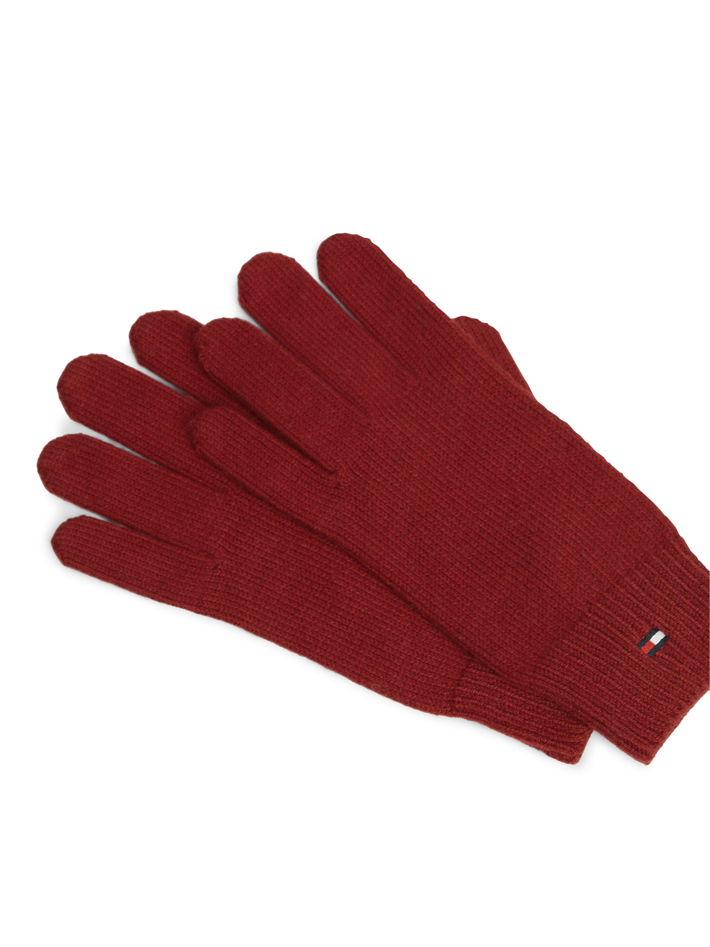 Tommy Hilfiger Strickhandschuhe TH FLAG KNIT mit Woll-Anteil – Bild 2 von 3