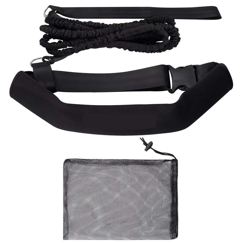 AFKSMILE Schwimmgürtel Schwimmgurt für Pool 3.5M Einstellbare Schwimmwiderstand Gürtel, Schwimmhilfe Schwimmtrainer Gürtel Leine für Kinder Erwachsene