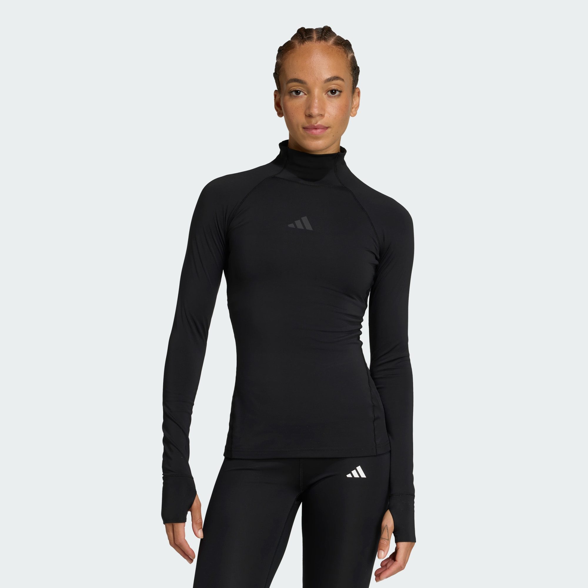 adidas Performance Crop-Top ADIDAS TECHFIT COLD.RDY LONGSLEEVE (1-tlg) günstig online kaufen