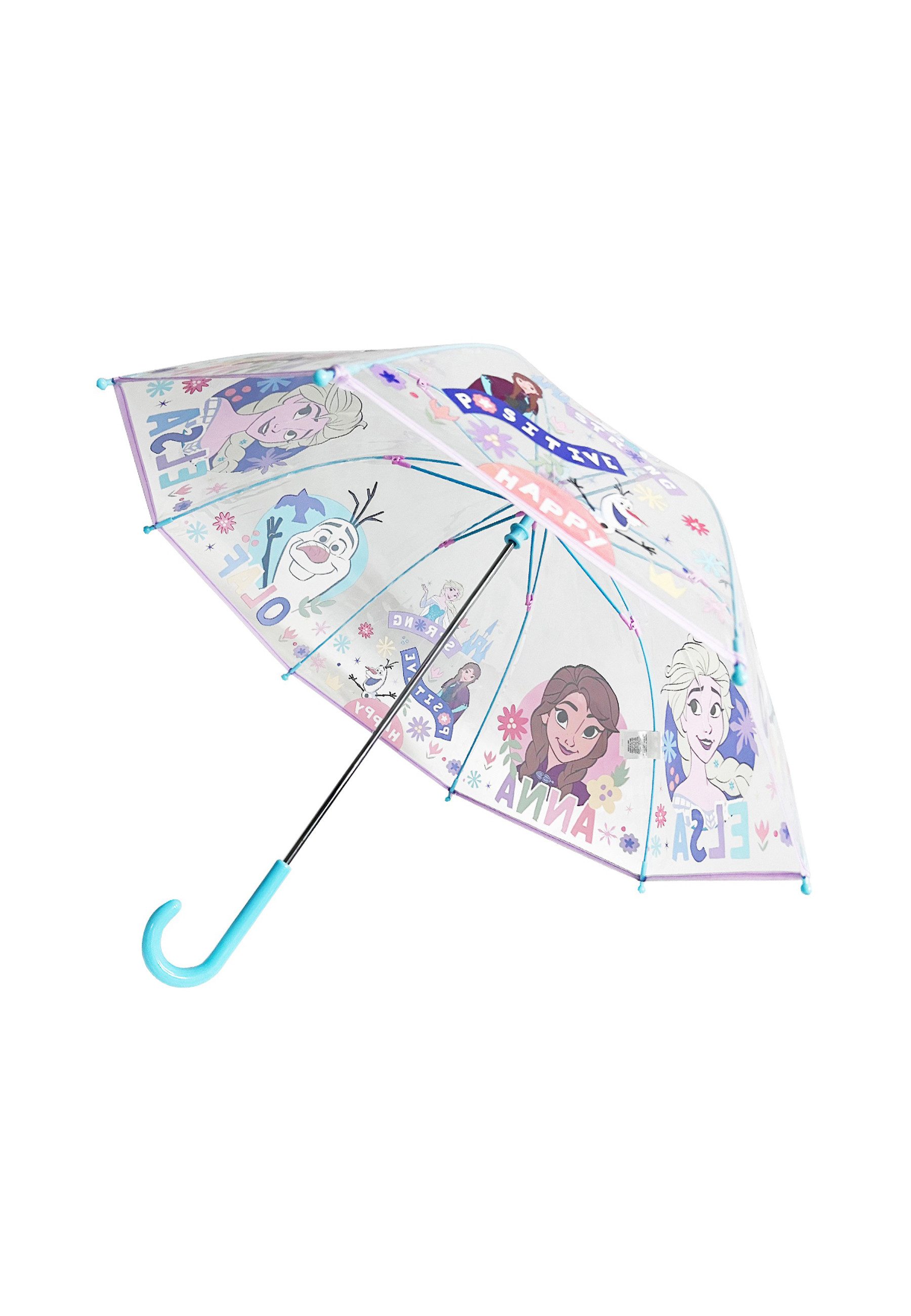 Stockregenschirm Kinder Regenschirm mit Anna Elsa Motiv ab 3 Jahren